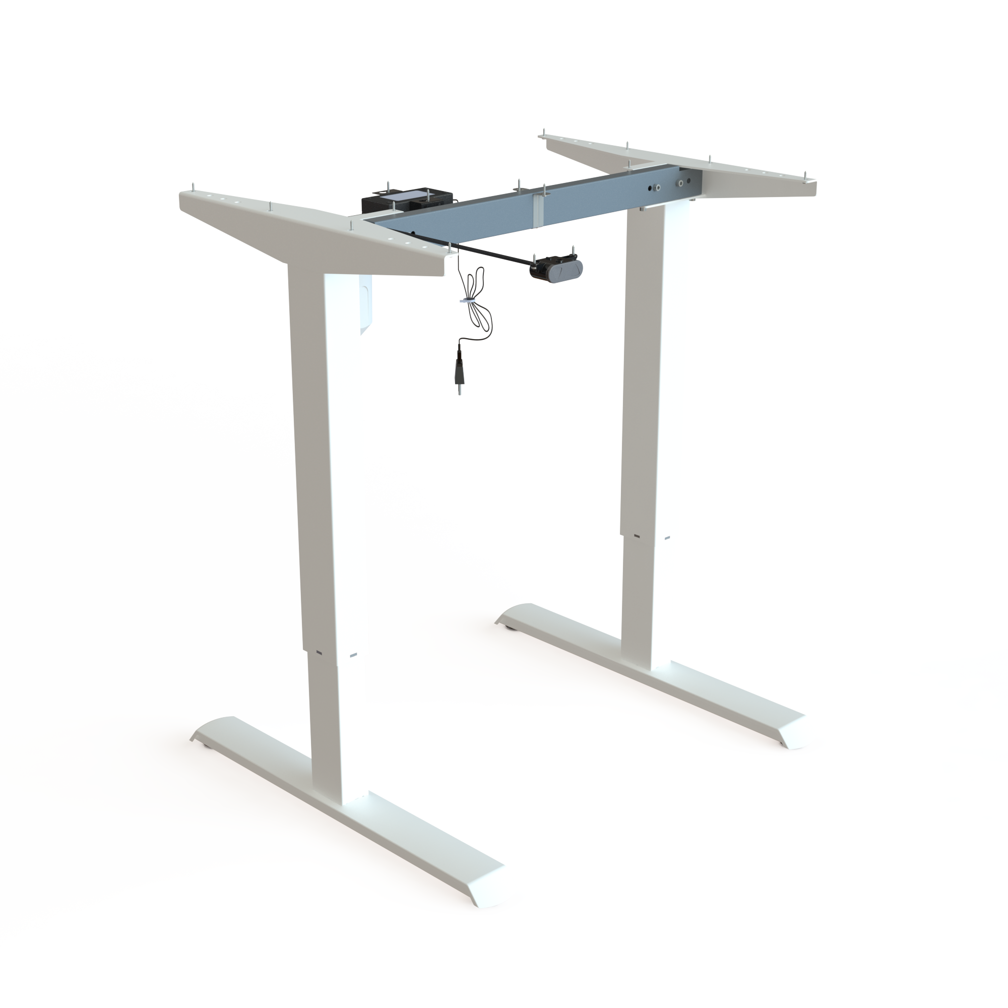 Electric Desk Frame | Width 072 cm | White