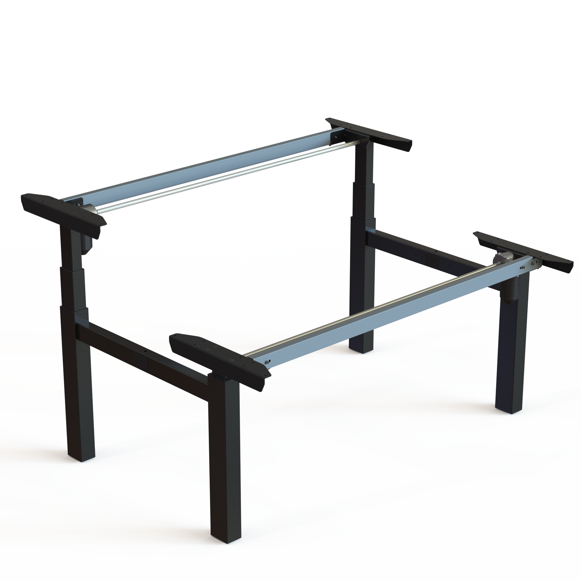Electric Desk Frame | Width 142 cm | Black 