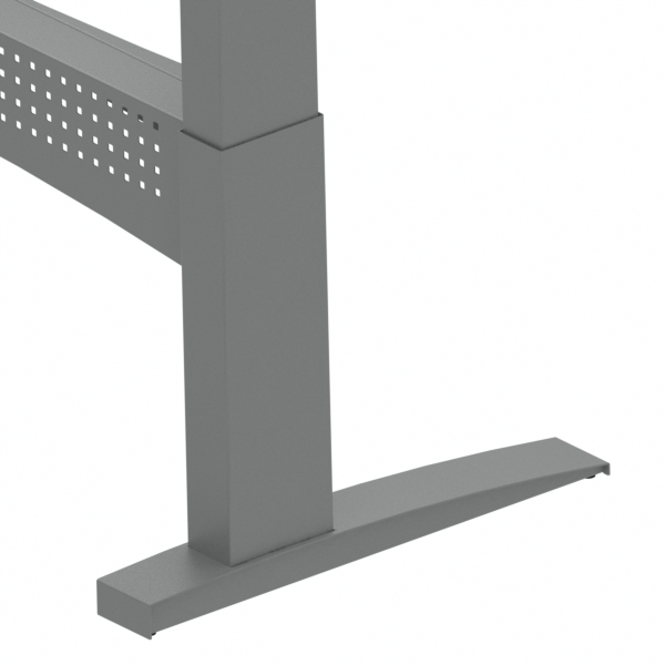 Electric Desk Frame | Width 196 cm | Silver