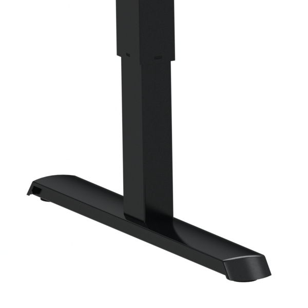 Electric Adjustable Desk | 80x80 cm | Beech with black frame