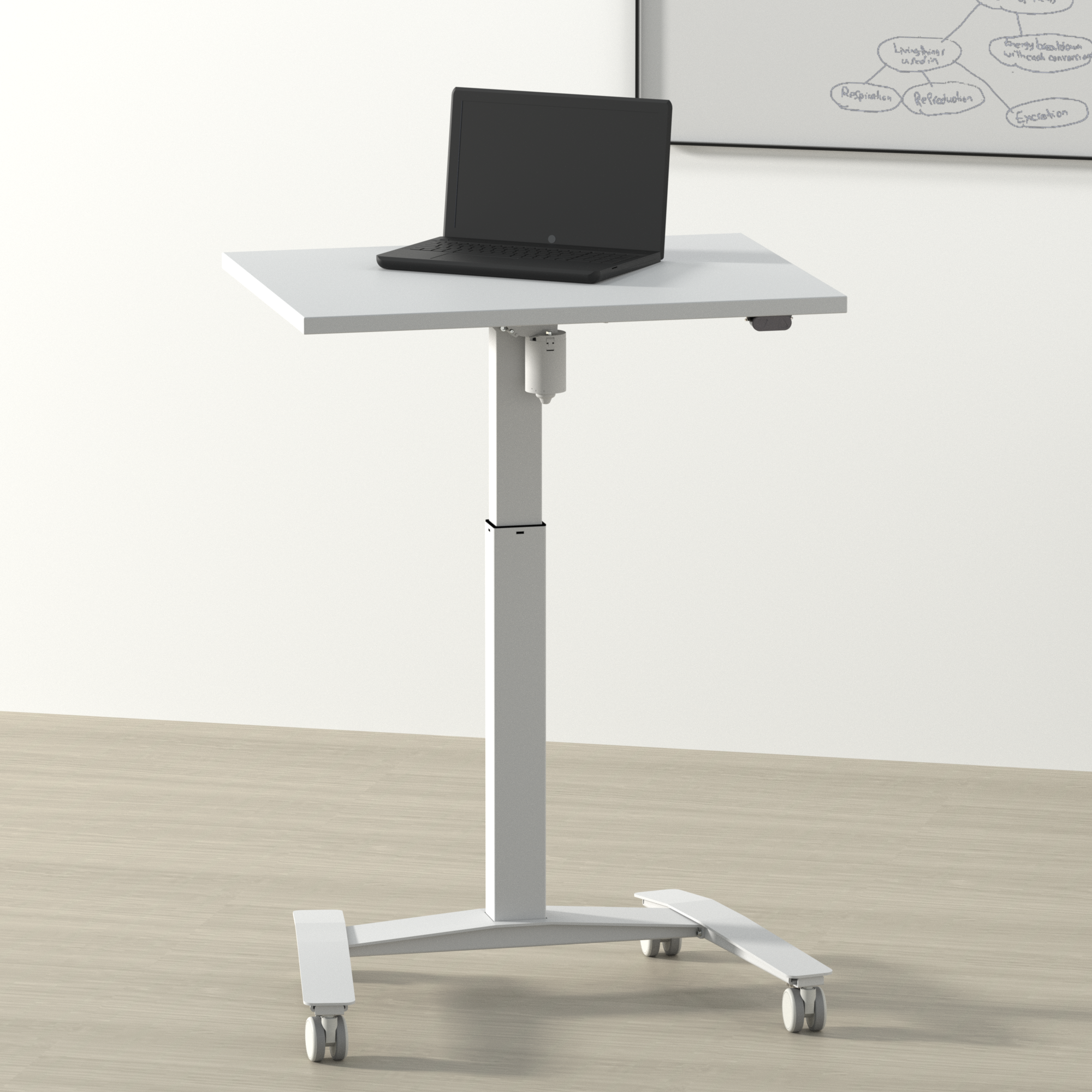 Electric Desk Frame | Width 79 cm | White