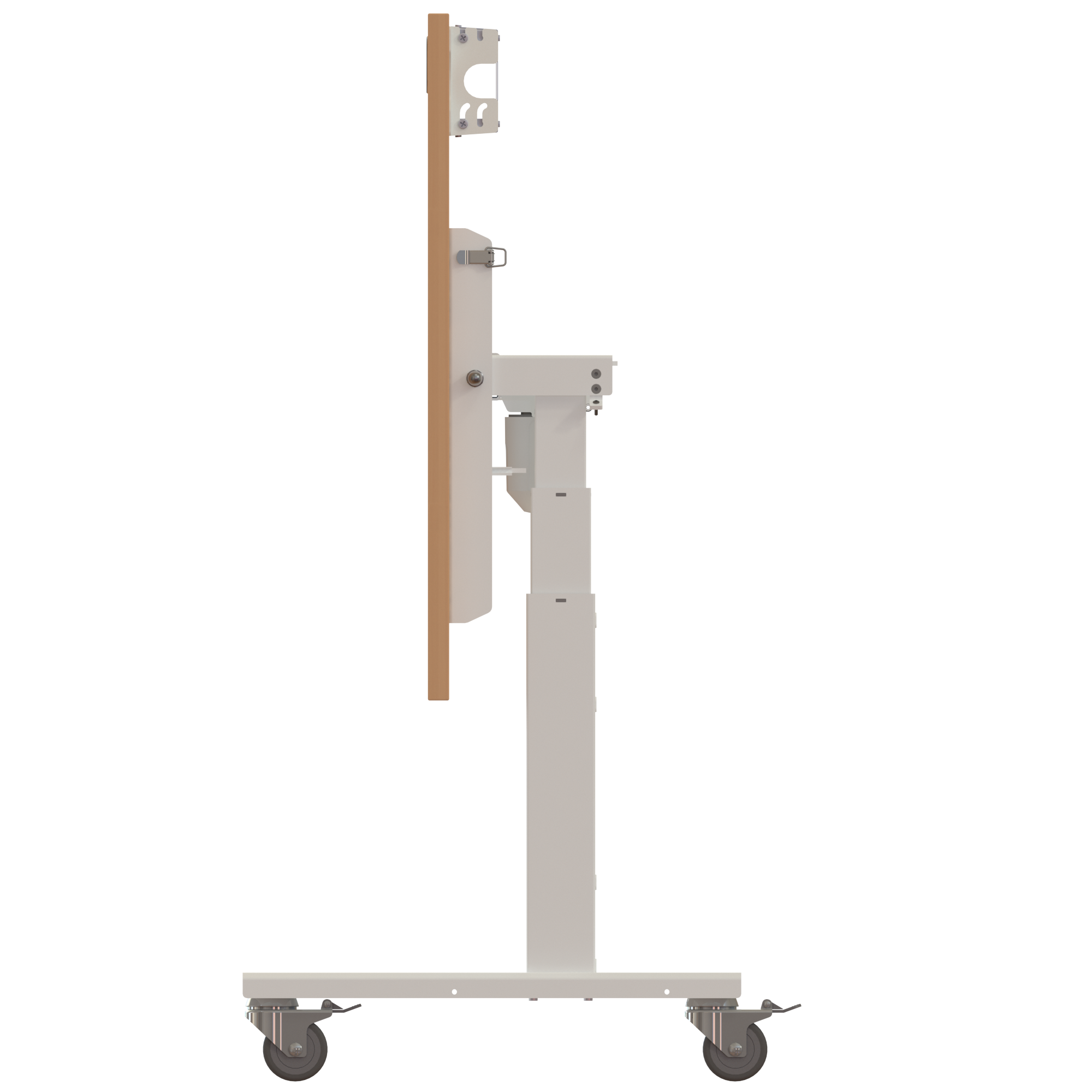 Sit Stand Desk | 150x80 cm | Beech with white frame