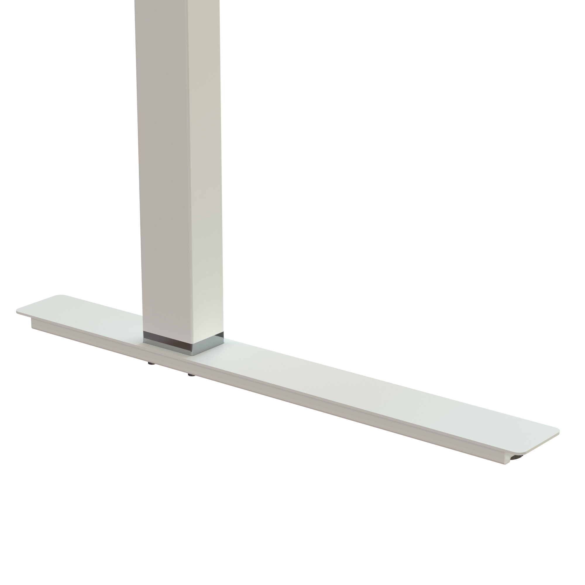 Sit Stand Desk | 150x80 cm | White with white frame
