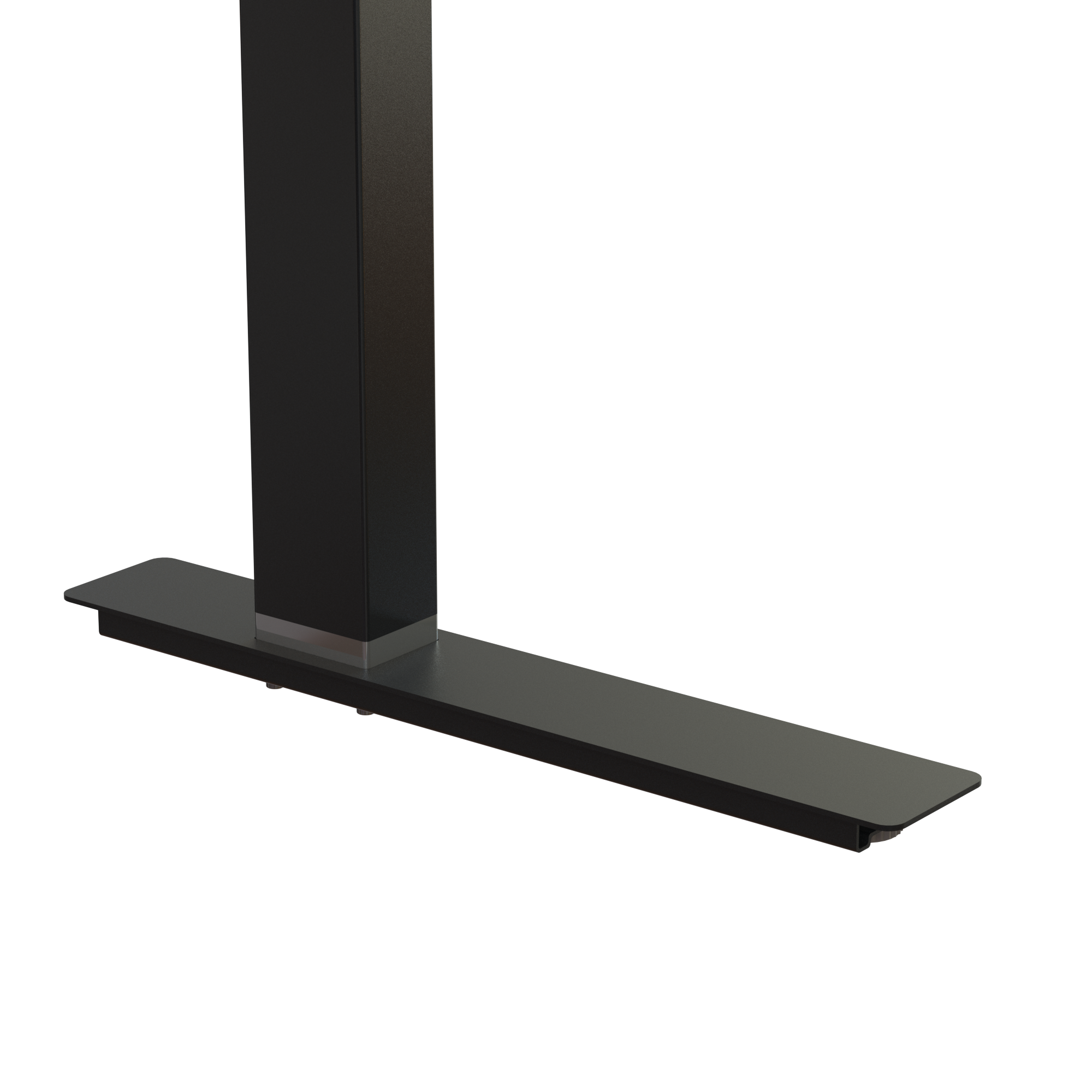 Sit Stand Desk | 150x60 cm | White with black frame