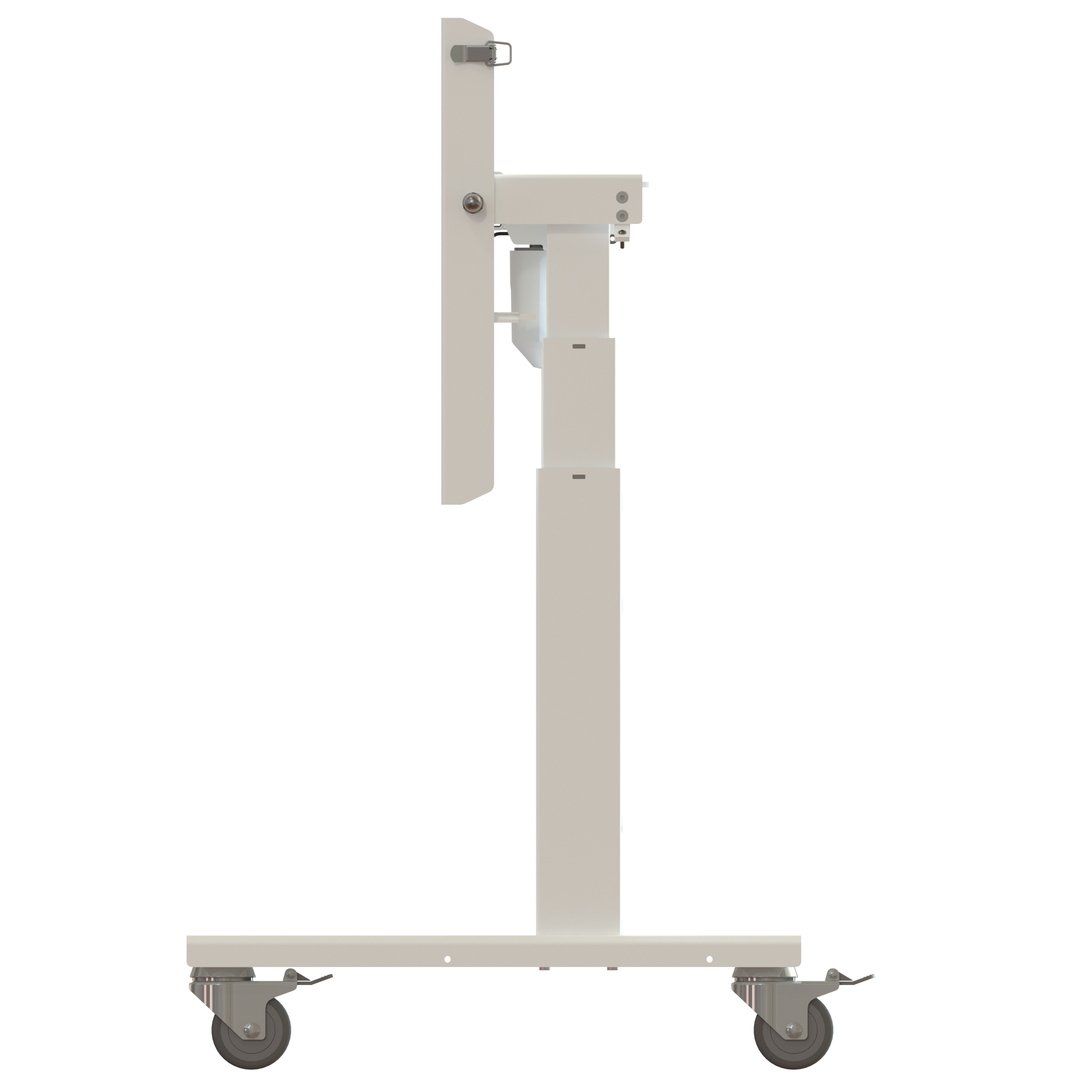 Sit Stand Desk | 180x80 cm | Beech with white frame