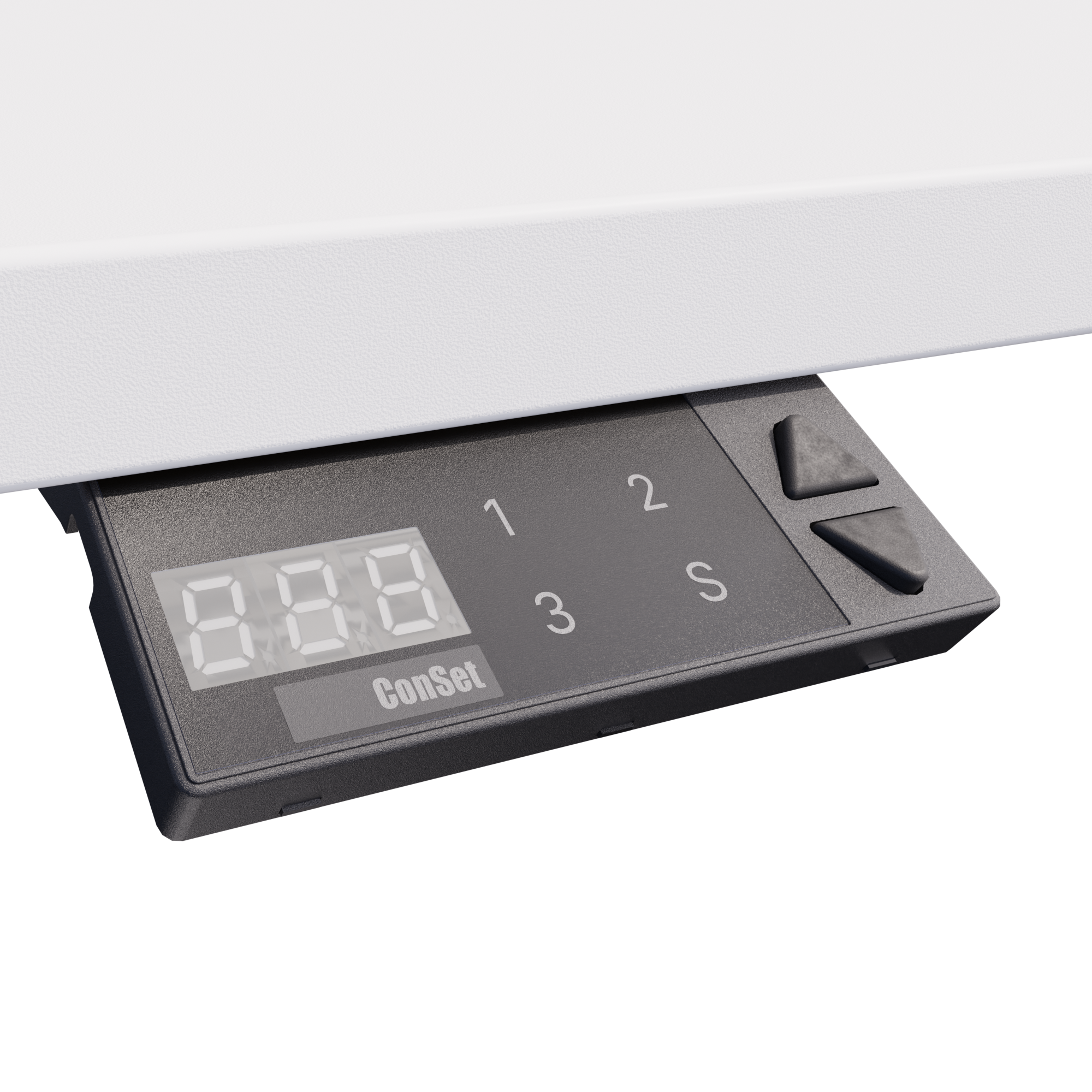 Sit Stand Desk | 150x80 cm | White with black frame