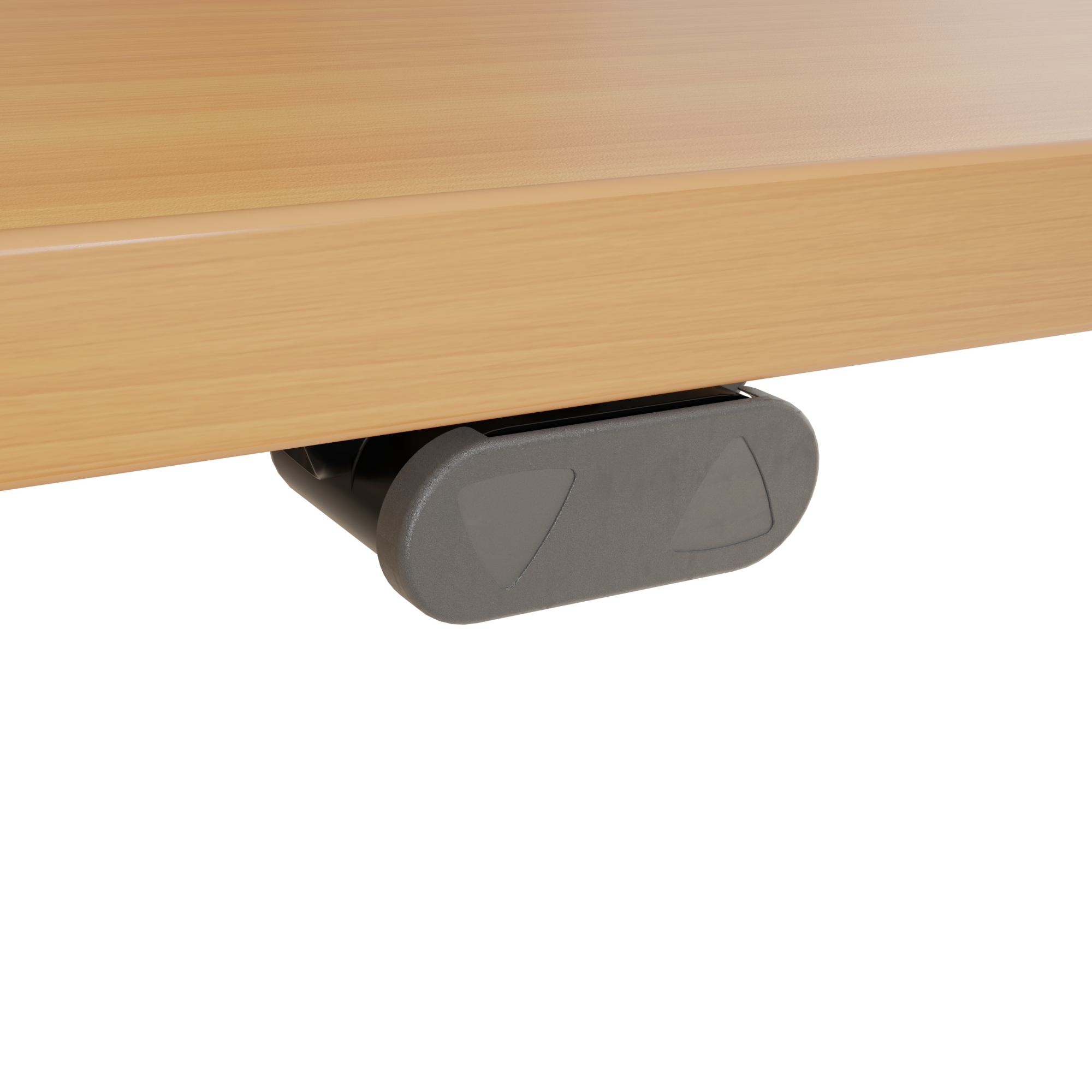 Sit Stand Desk | 150x60 cm | Beech with black frame
