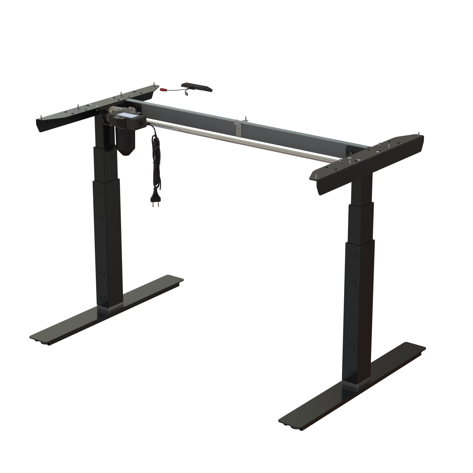 Sit Stand Desk frame | Width 112 cm | Black 