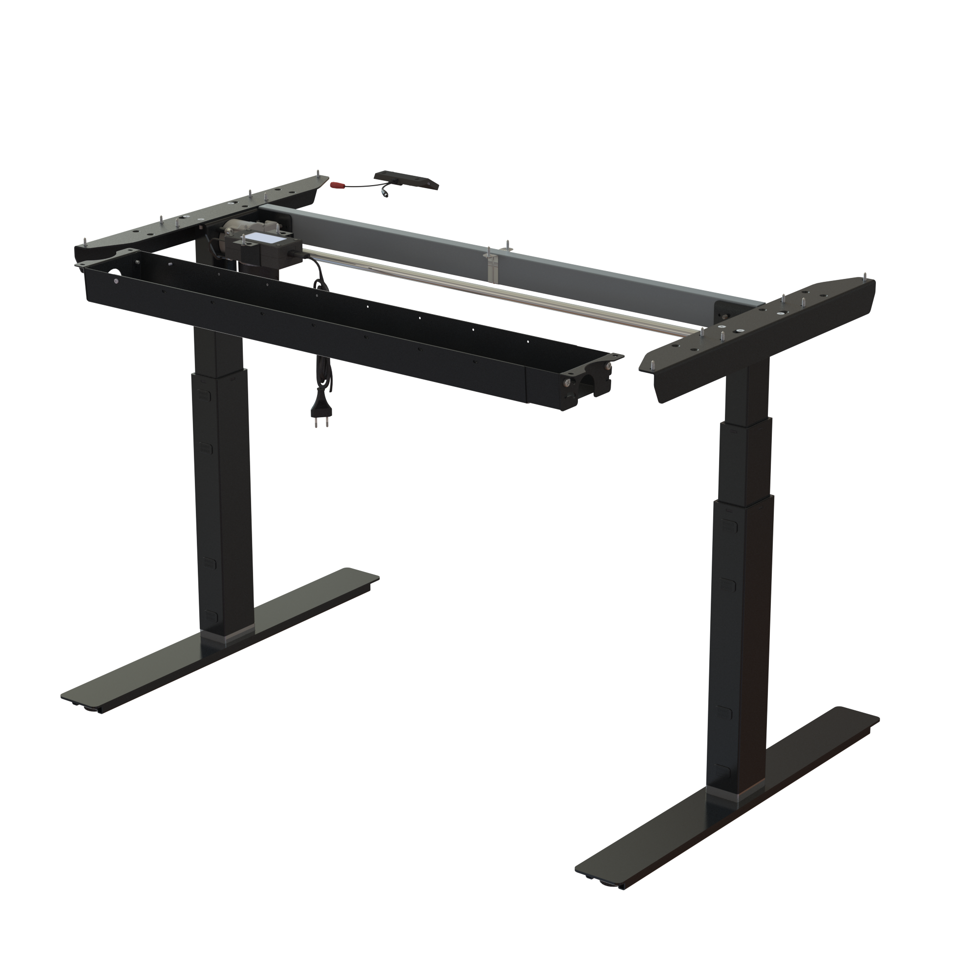 Sit Stand Desk frame | Width 112 cm | Black 