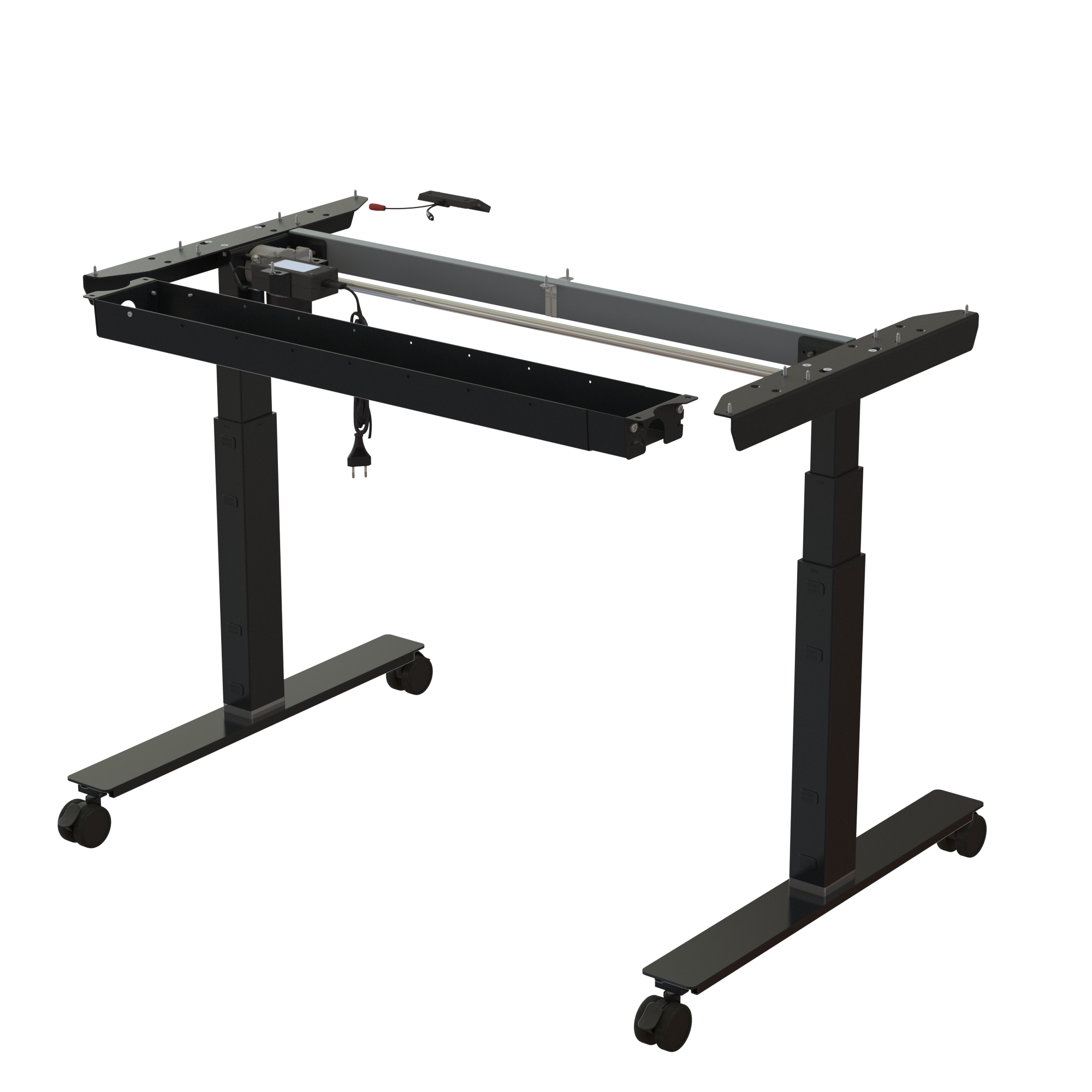 Sit Stand Desk frame | Width 112 cm | Black 