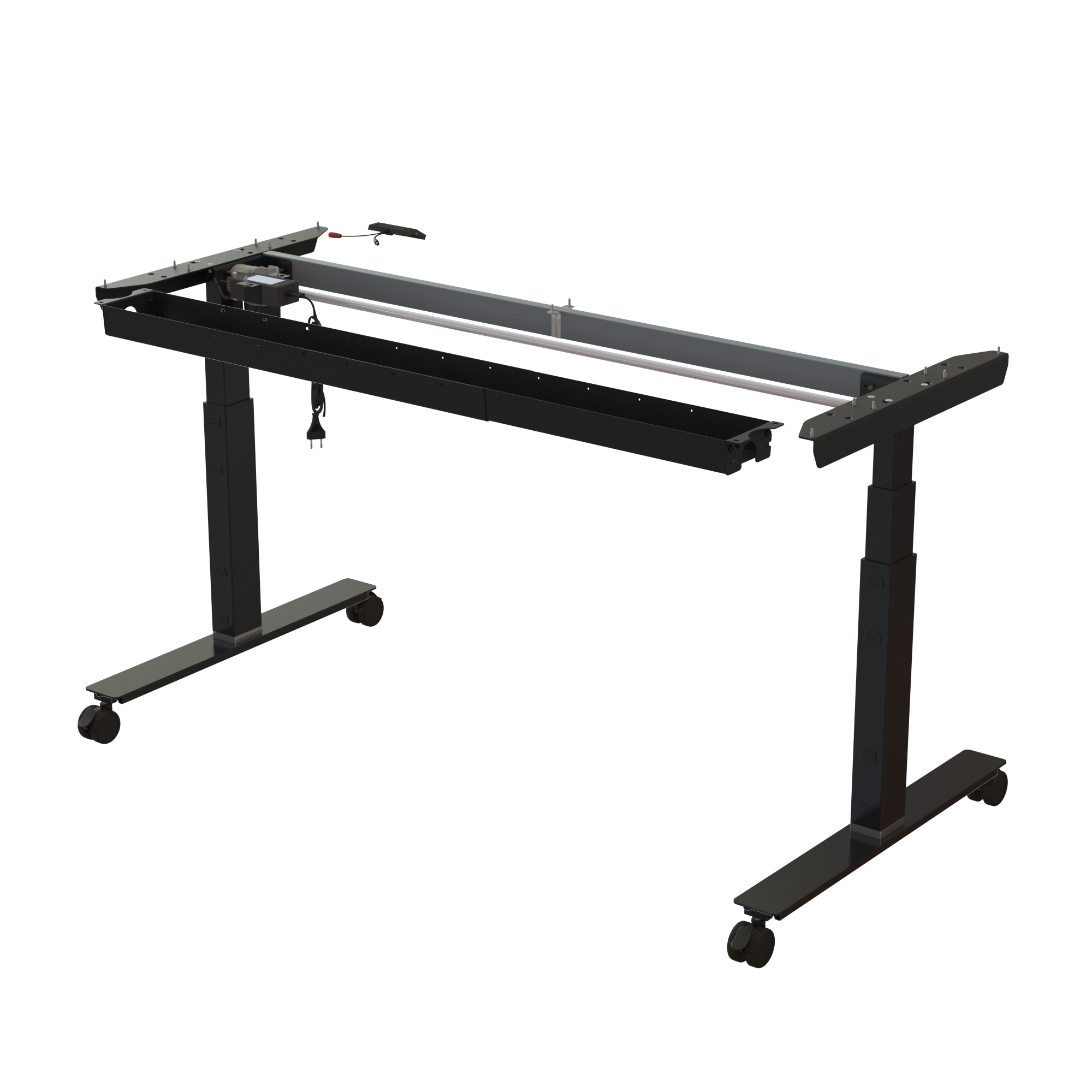 Sit Stand Desk frame | Width 152 cm | Black 