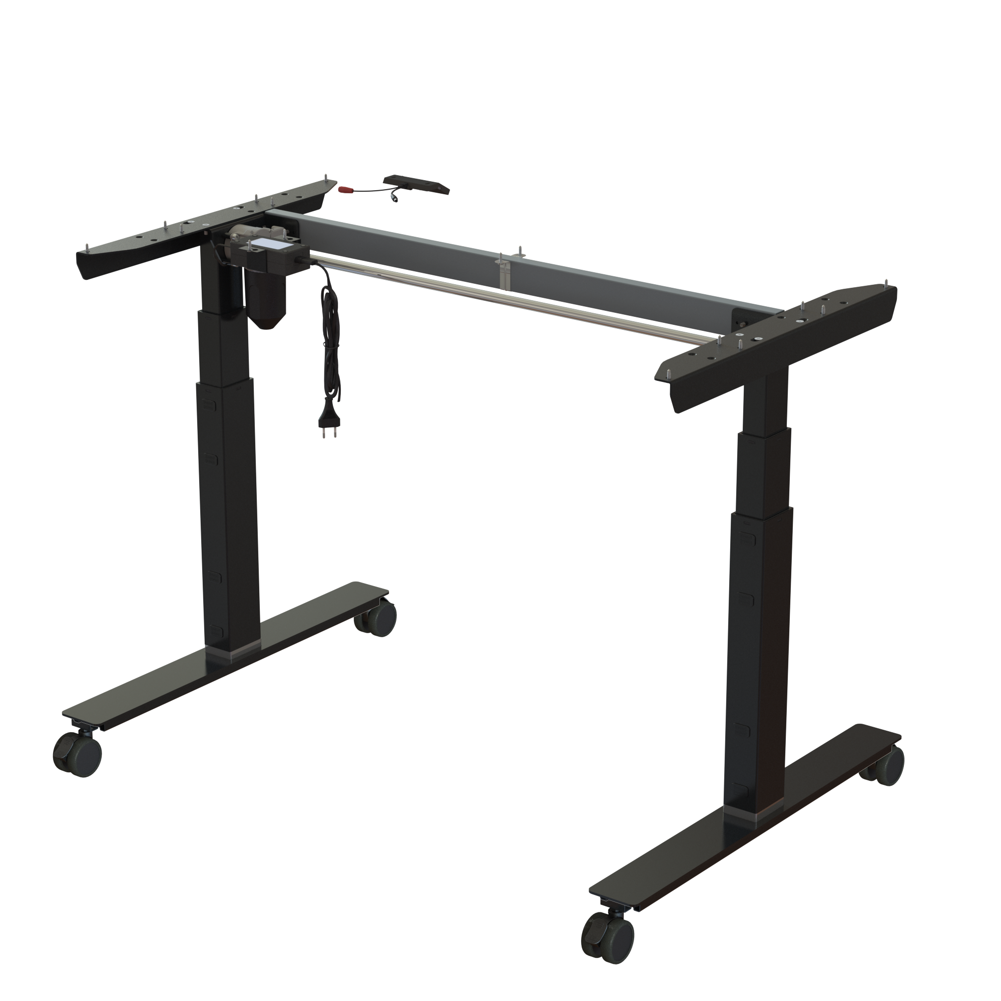 Sit Stand Desk frame | Width 112 cm | Black 