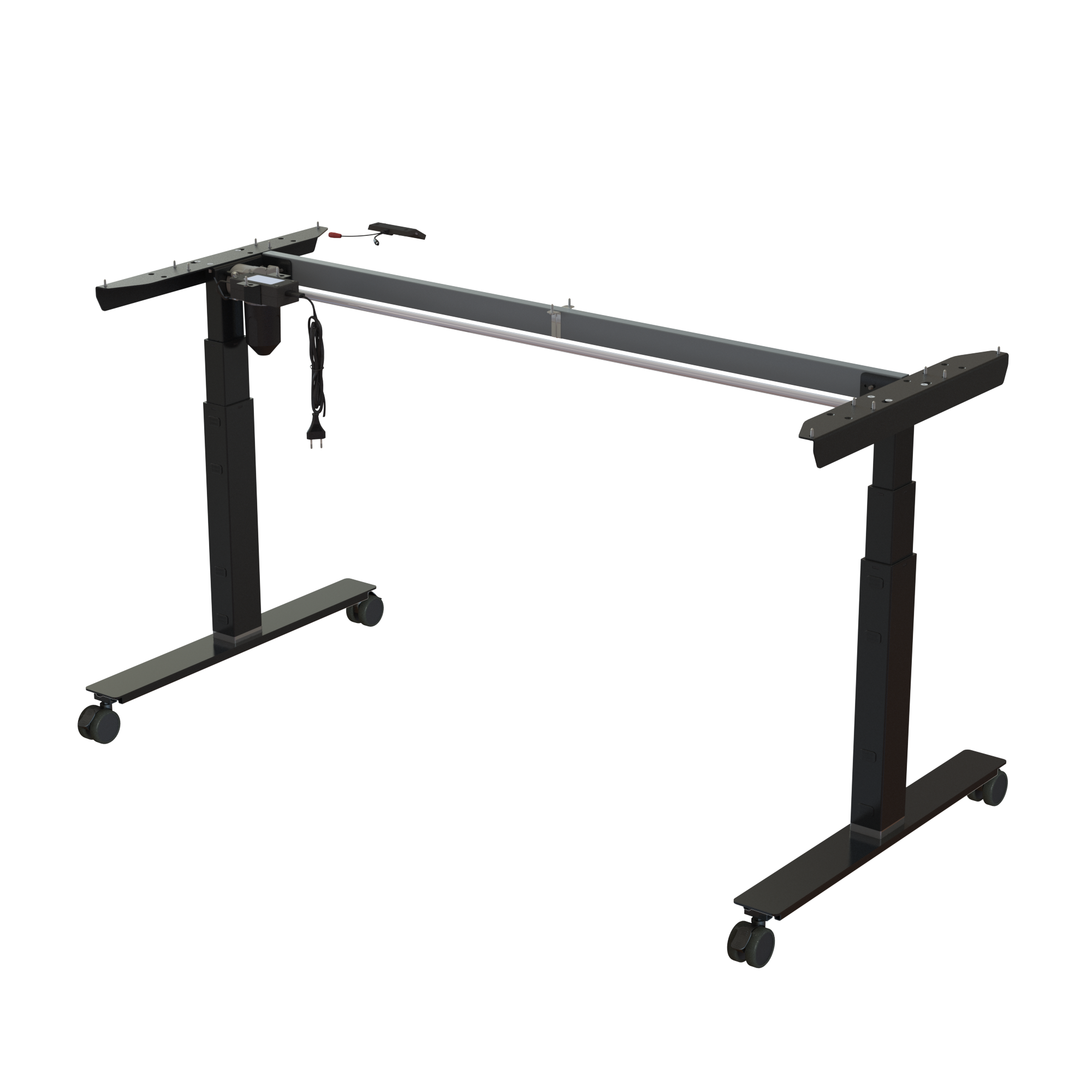Sit Stand Desk frame | Width 152 cm | Black 