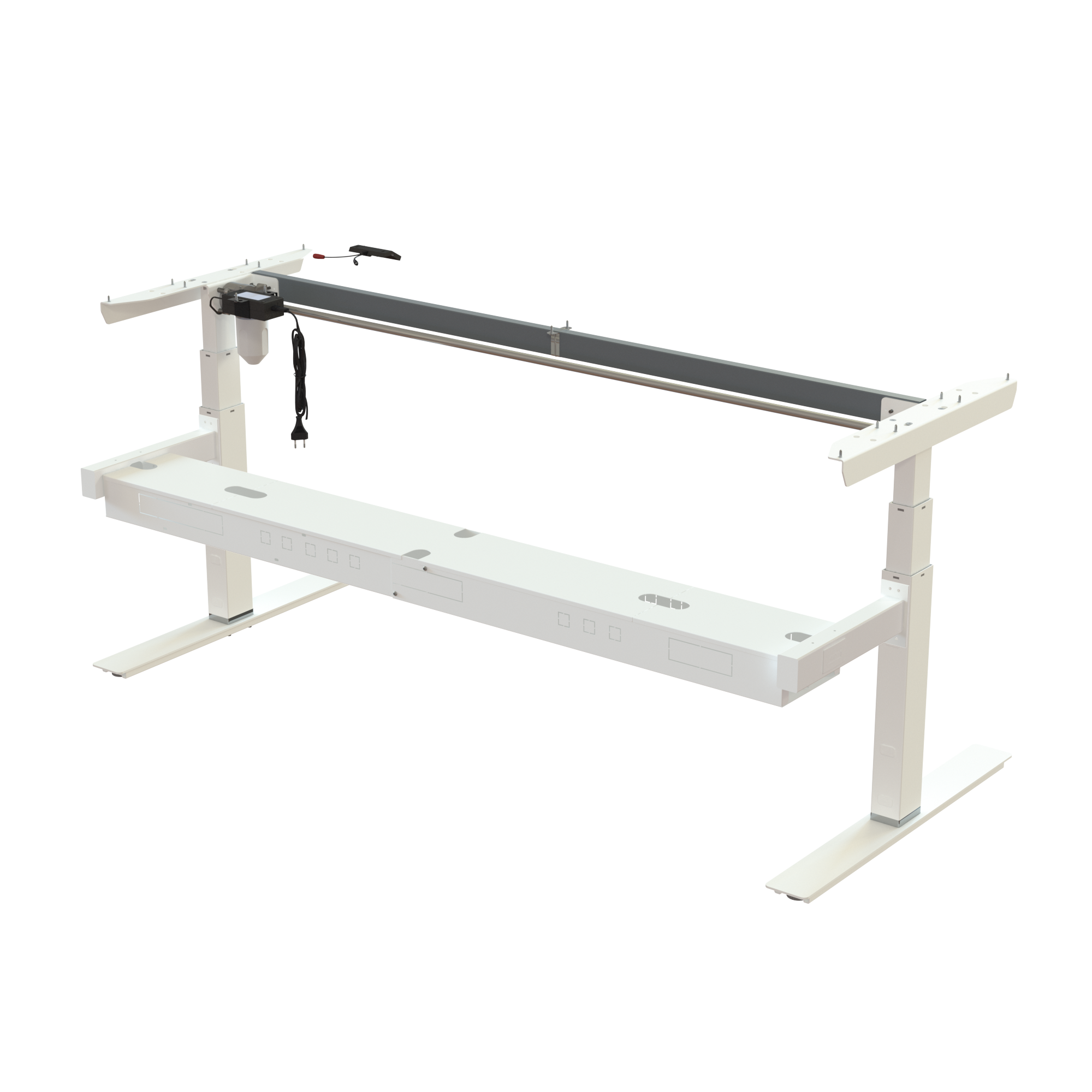 Sit Stand Desk frame | Width 172 cm | White