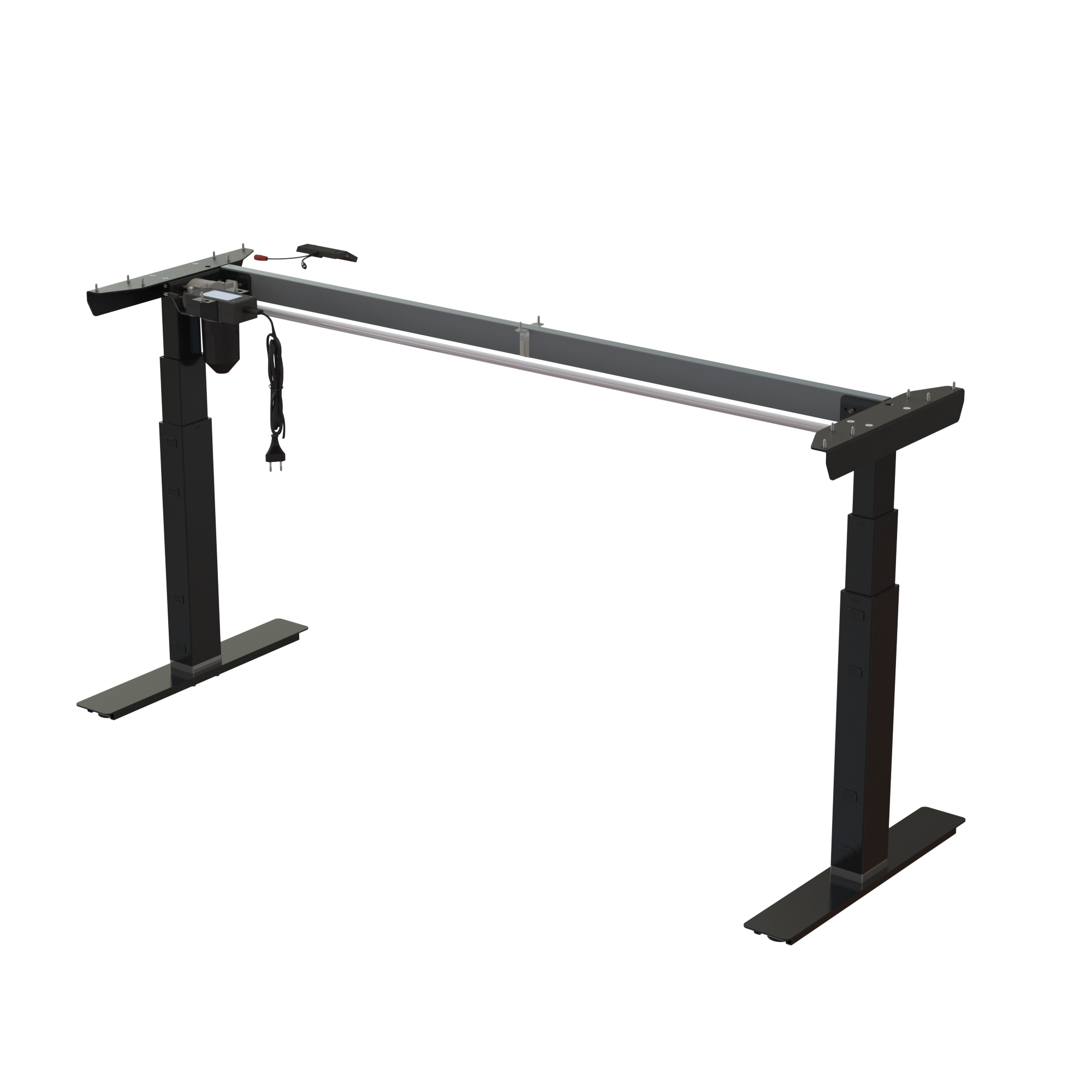 Sit Stand Desk frame | Width 152 cm | Black 
