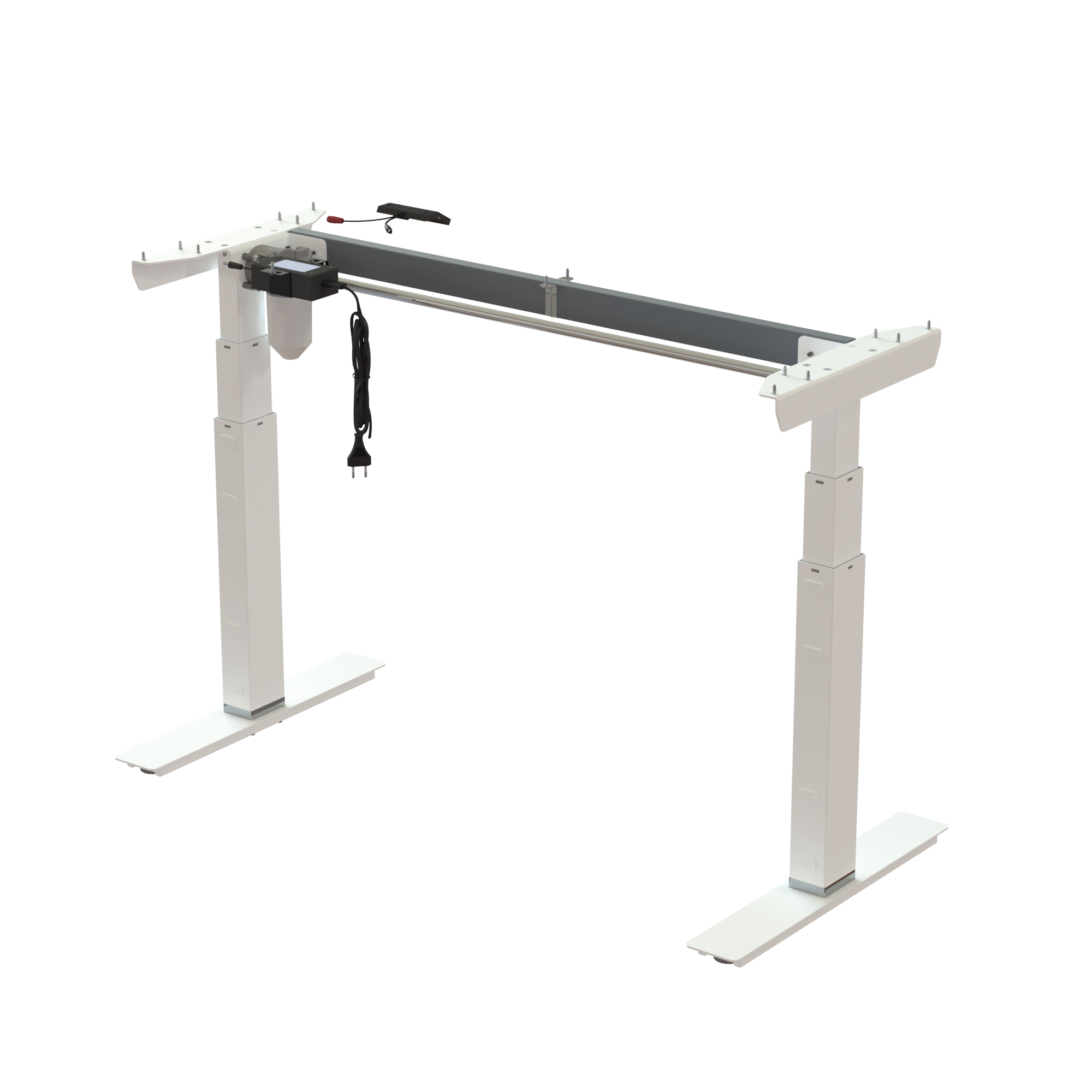 Sit Stand Desk frame | Width 112 cm | White