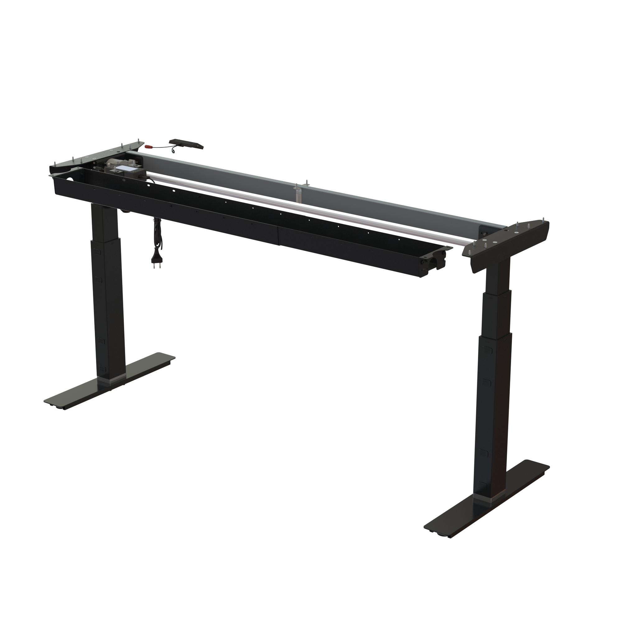 Sit Stand Desk frame | Width 152 cm | Black 