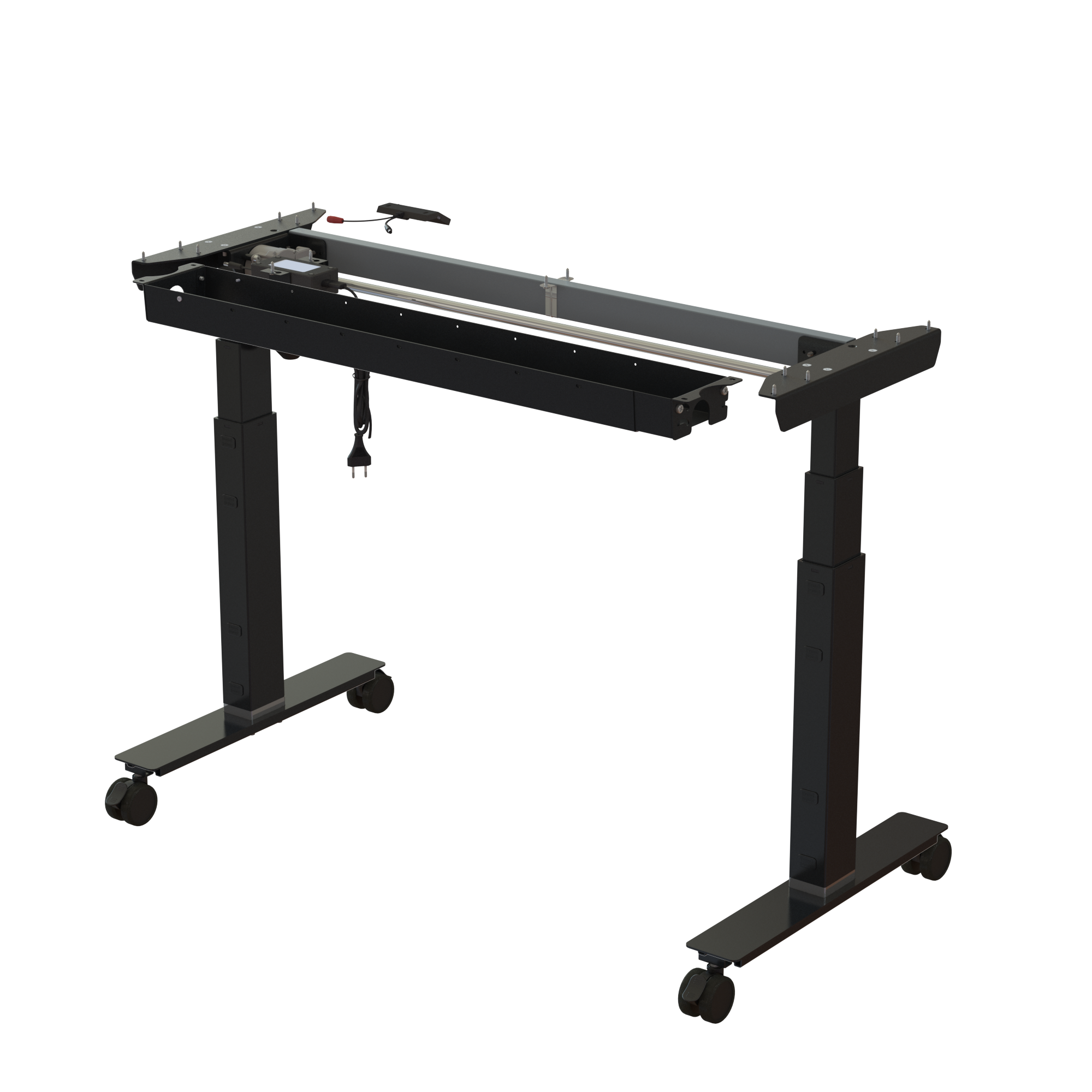 Sit Stand Desk frame | Width 112 cm | Black 