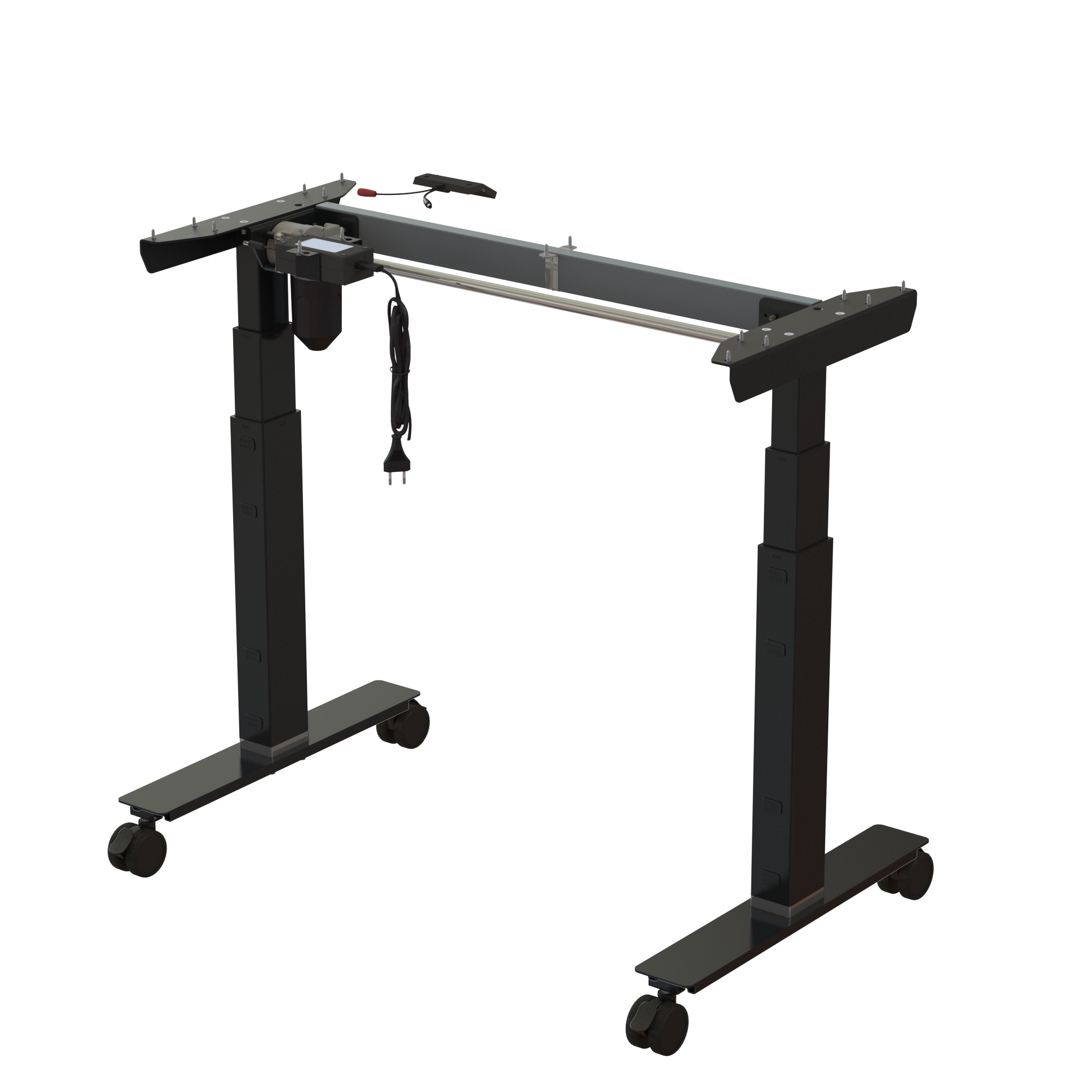 Sit Stand Desk frame | Width 092 cm | Black 