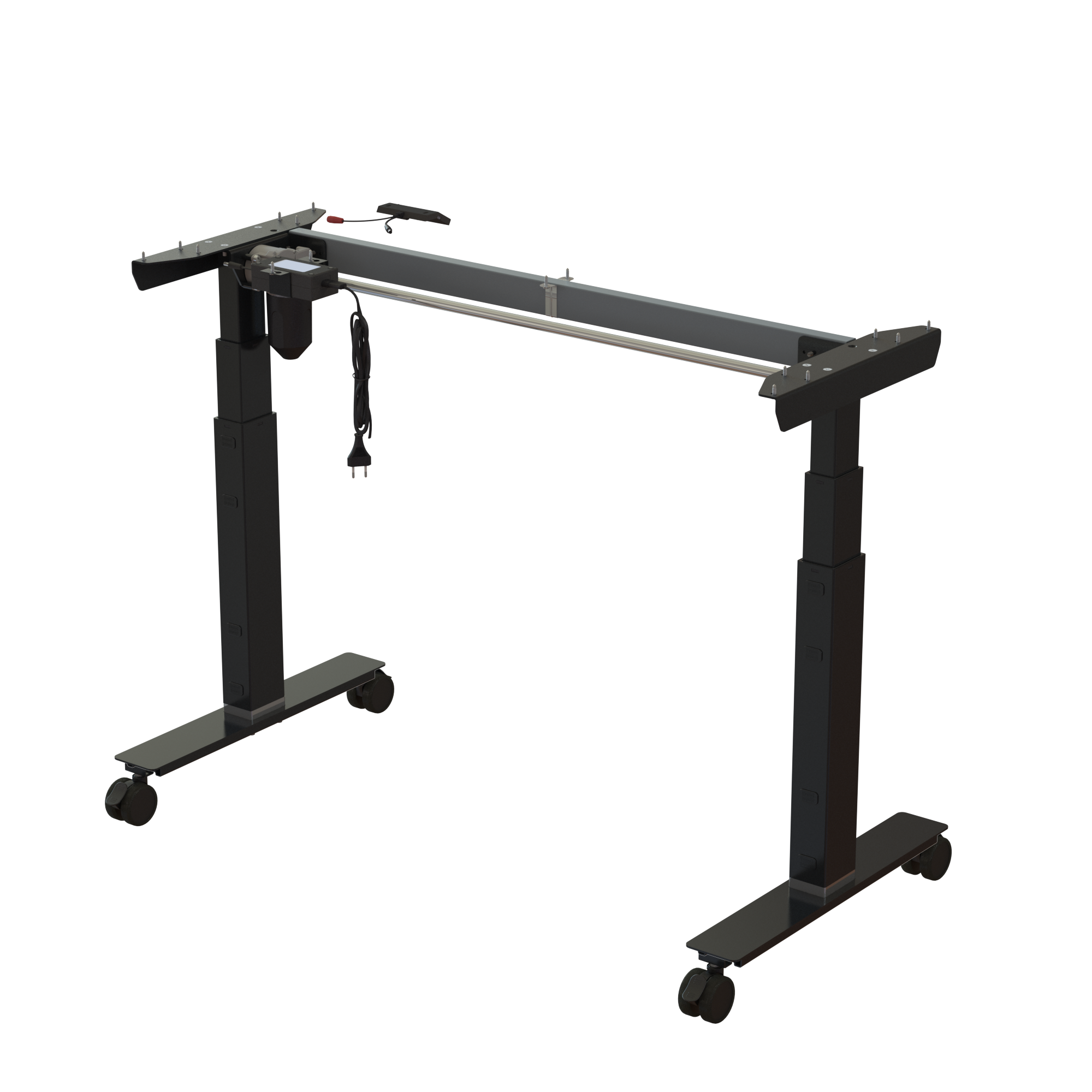 Sit Stand Desk frame | Width 112 cm | Black 