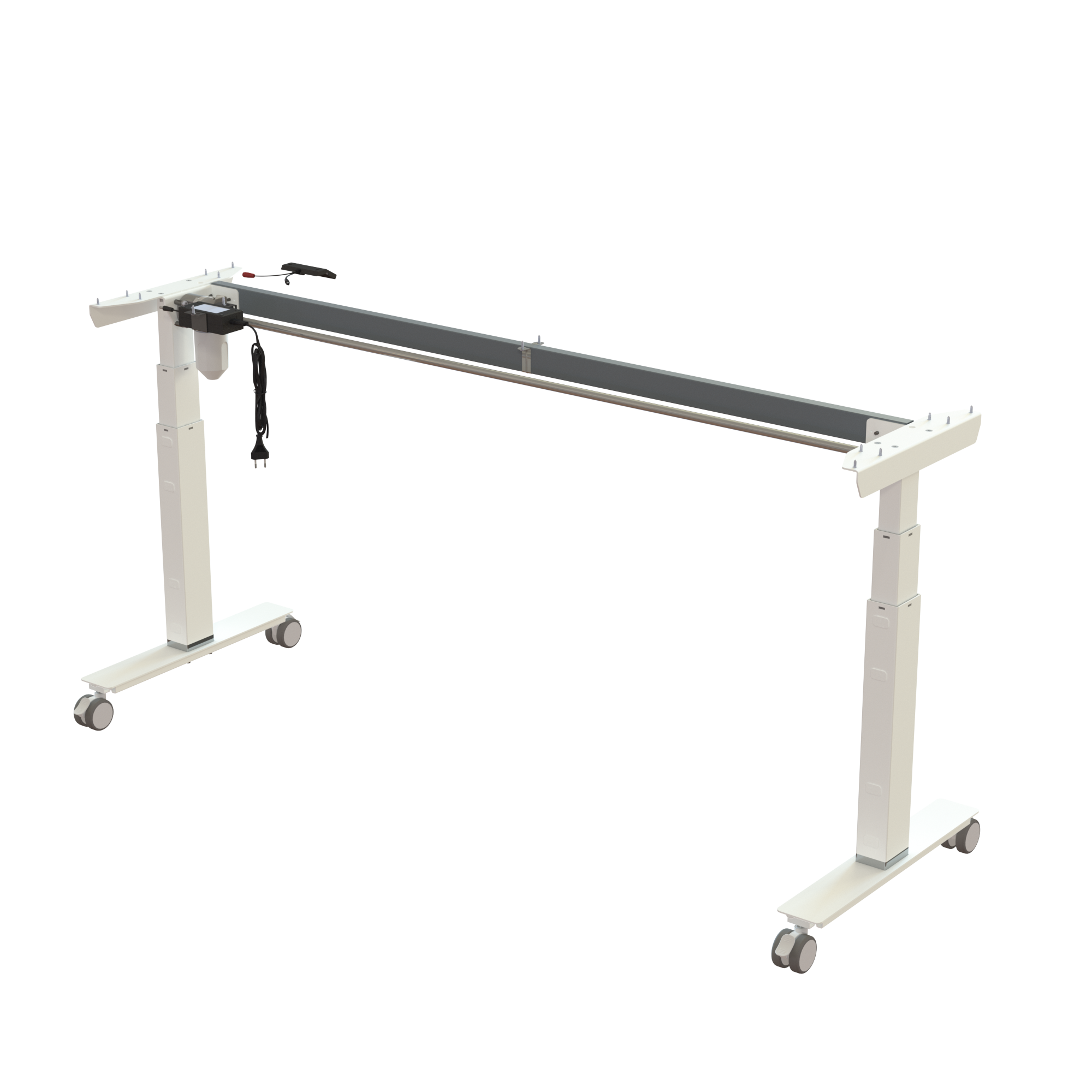 Sit Stand Desk frame | Width 172 cm | White