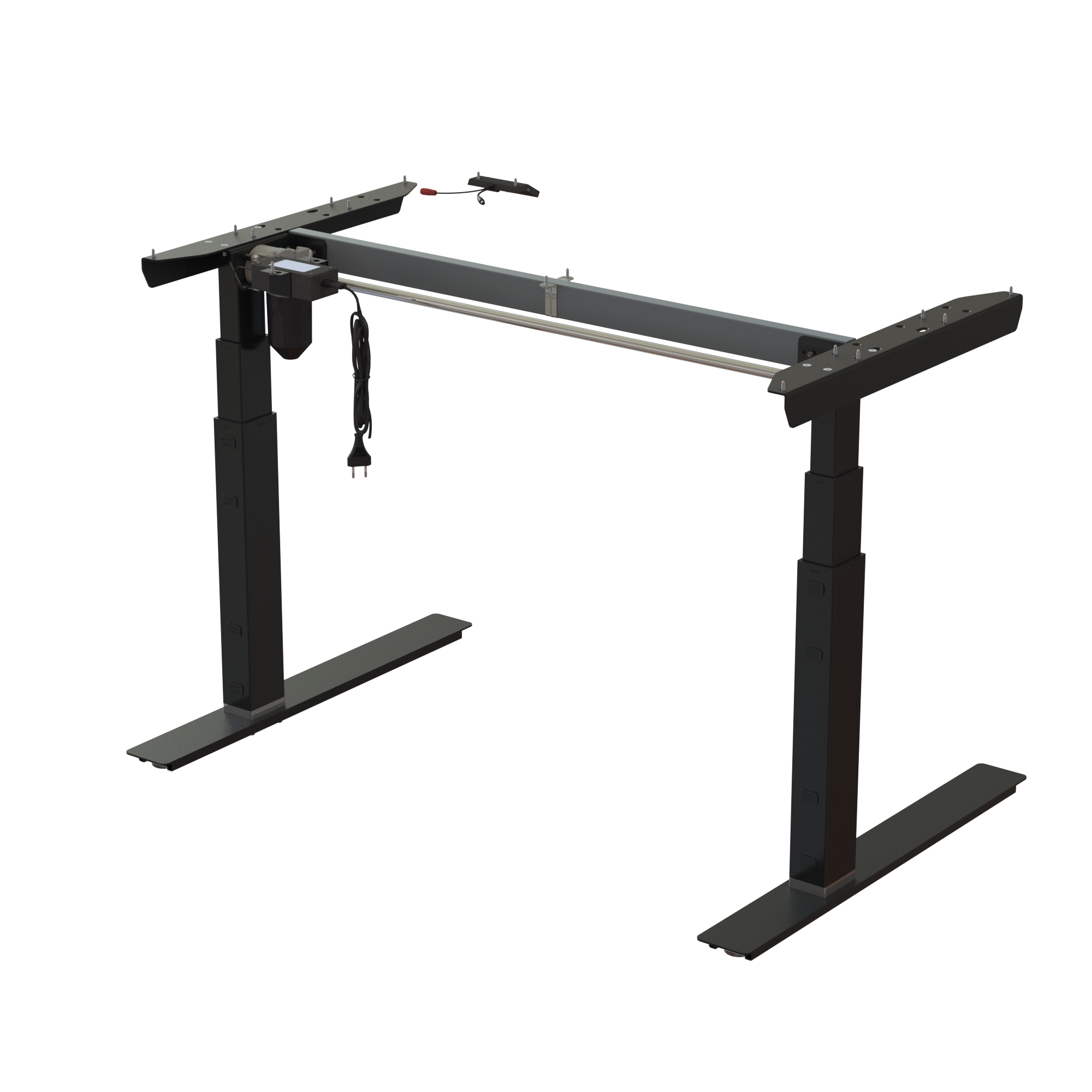 Sit Stand Desk frame | Width 112 cm | Black 