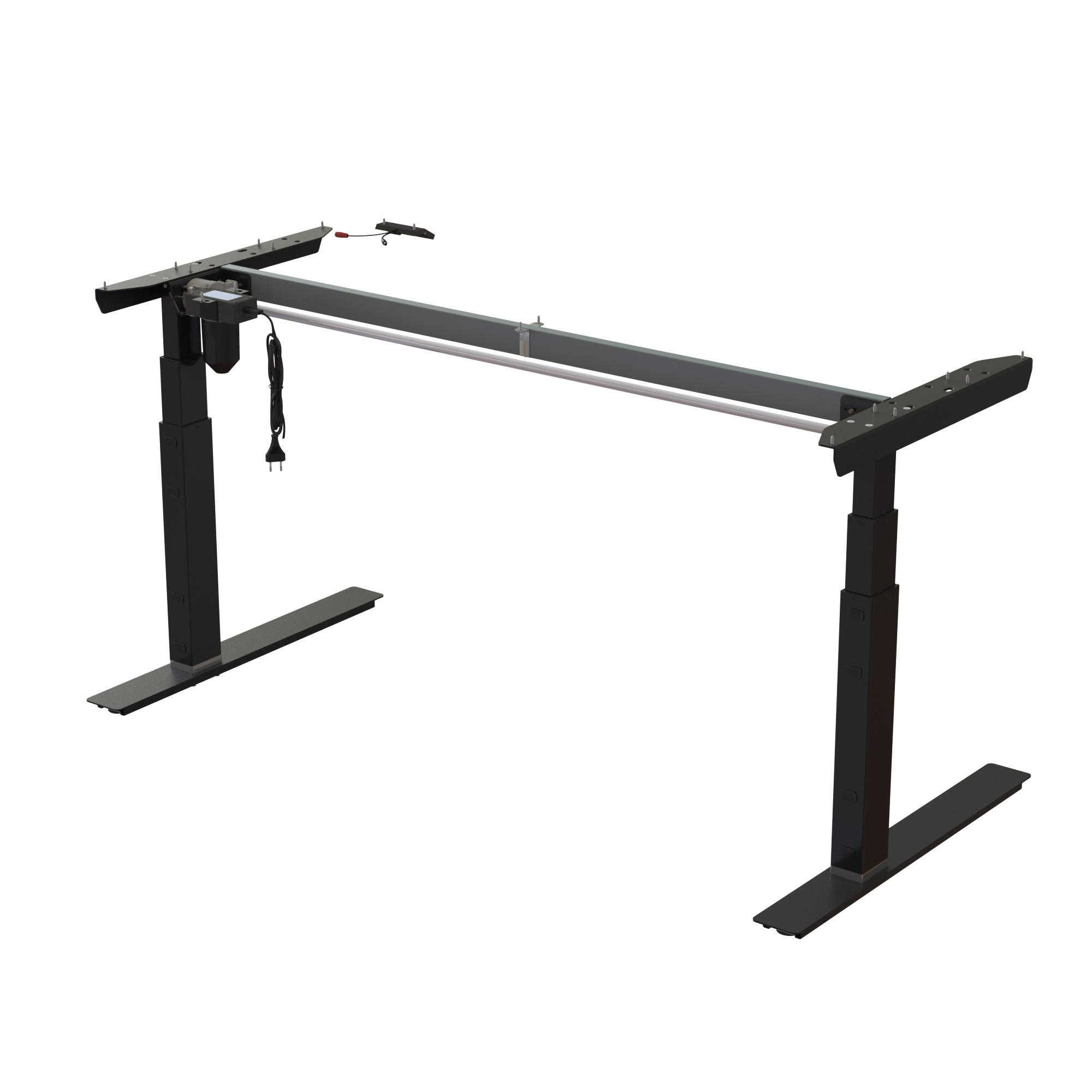 Sit Stand Desk frame | Width 152 cm | Black 