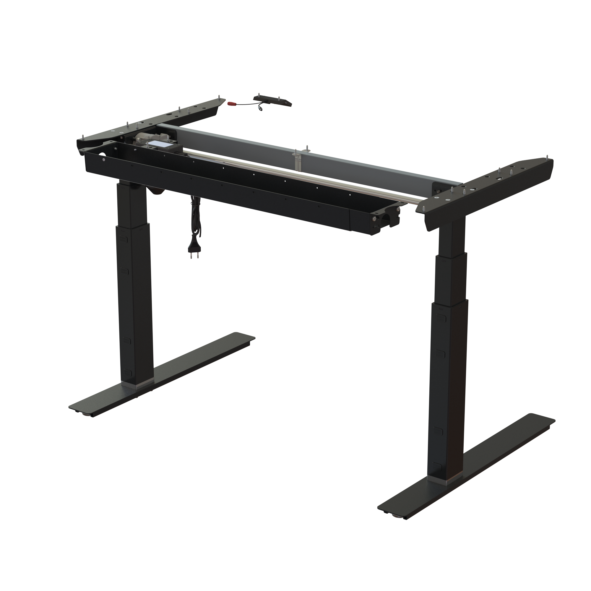 Sit Stand Desk frame | Width 112 cm | Black 
