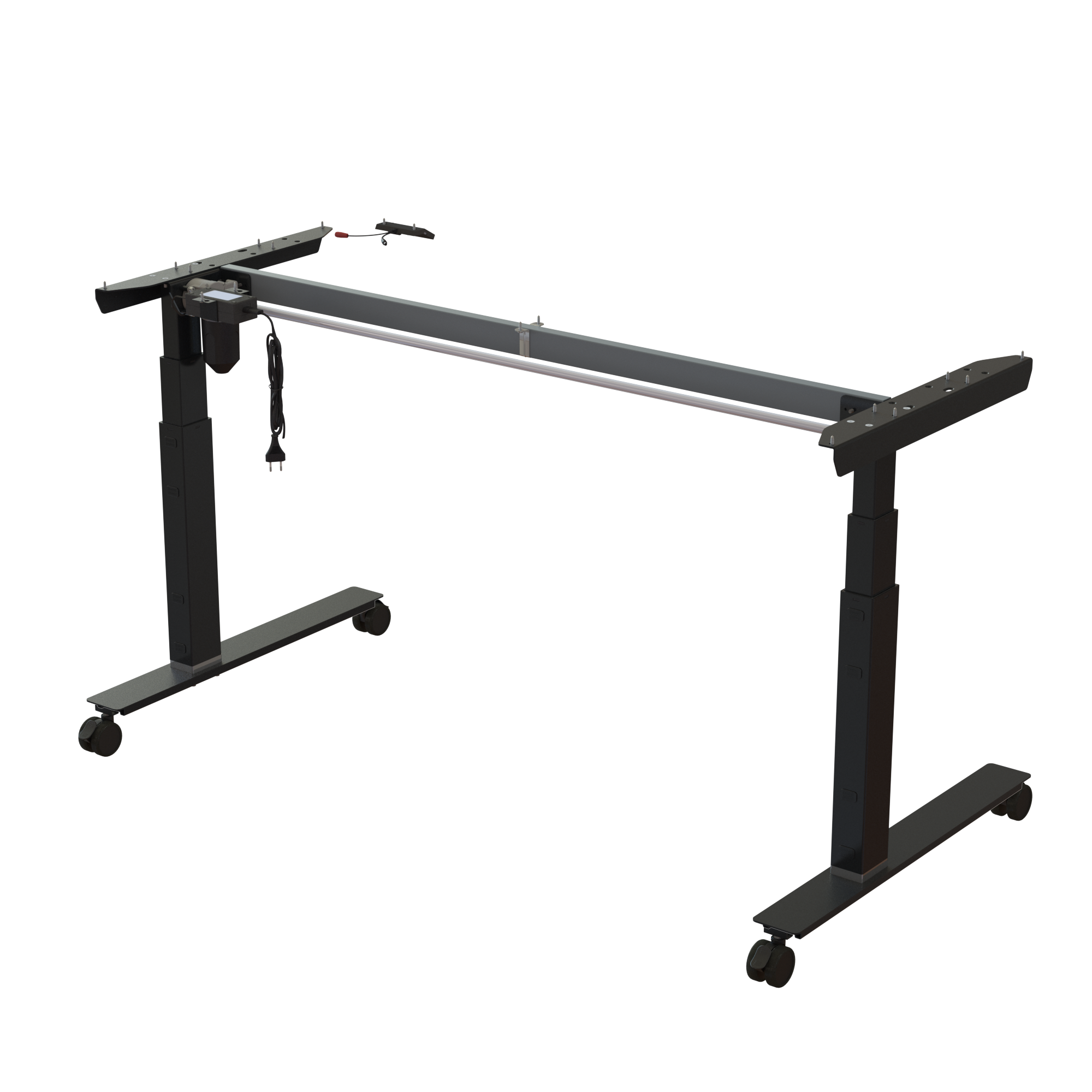 Sit Stand Desk frame | Width 152 cm | Black 