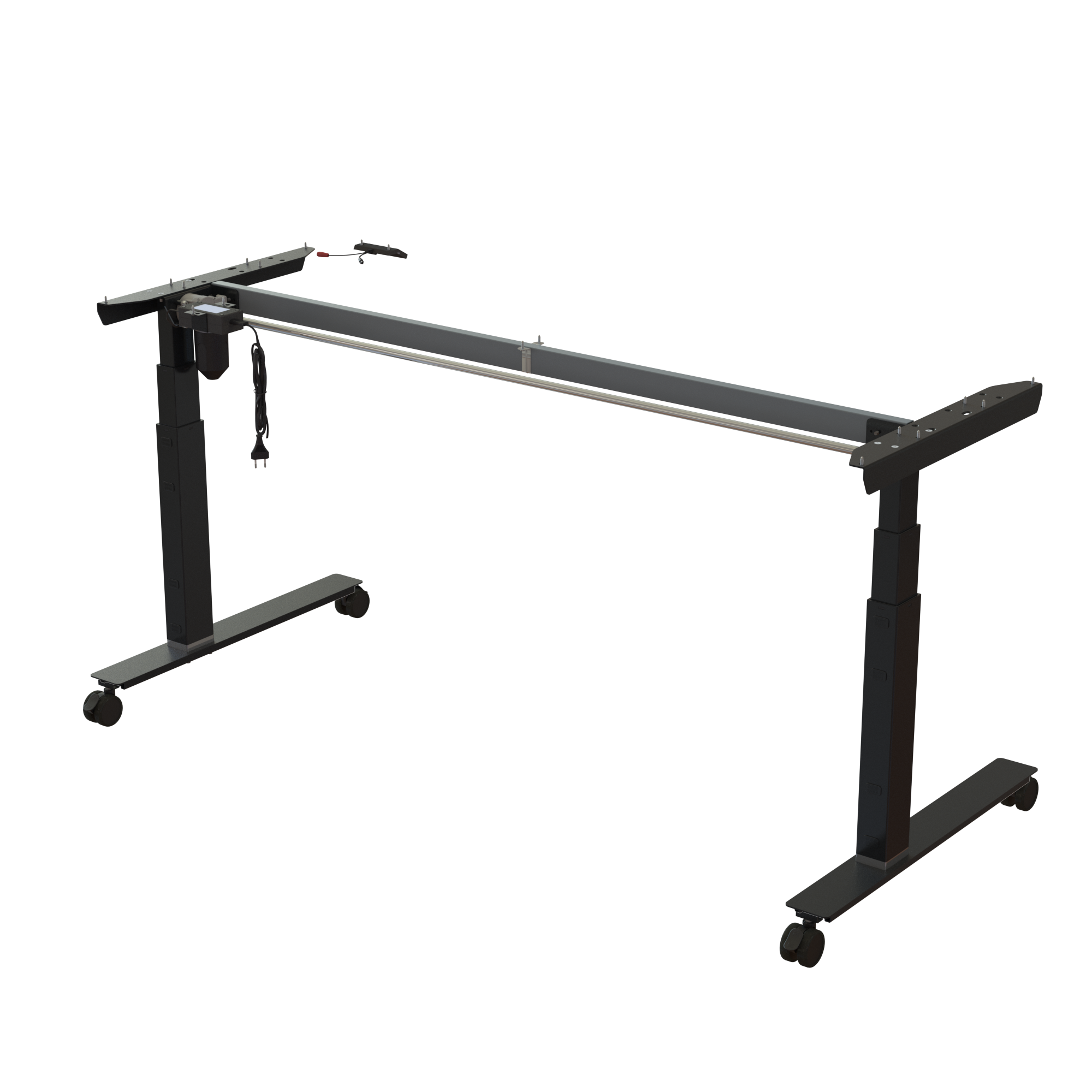 Sit Stand Desk frame | Width 172 cm | Black 