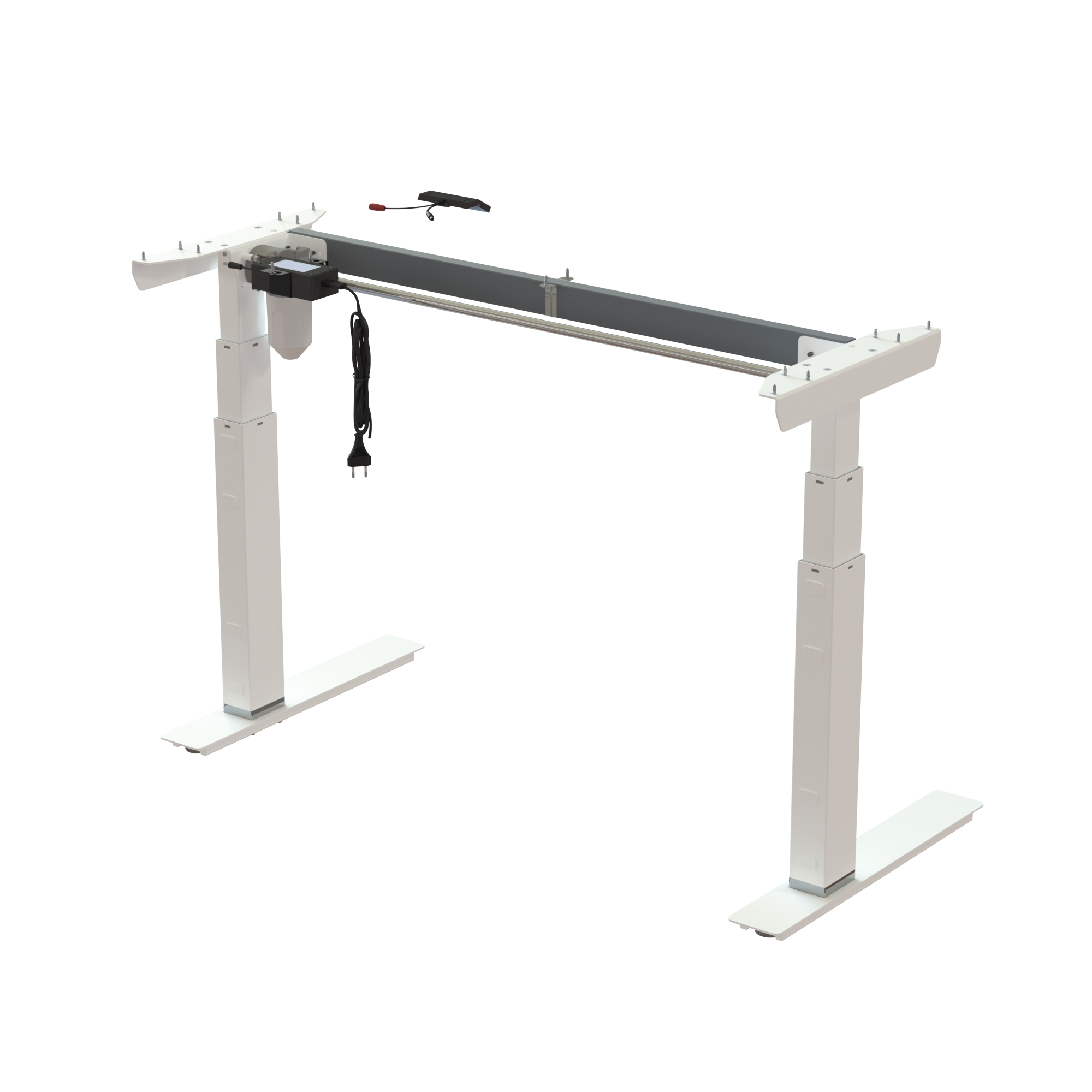 Sit Stand Desk frame | Width 112 cm | White