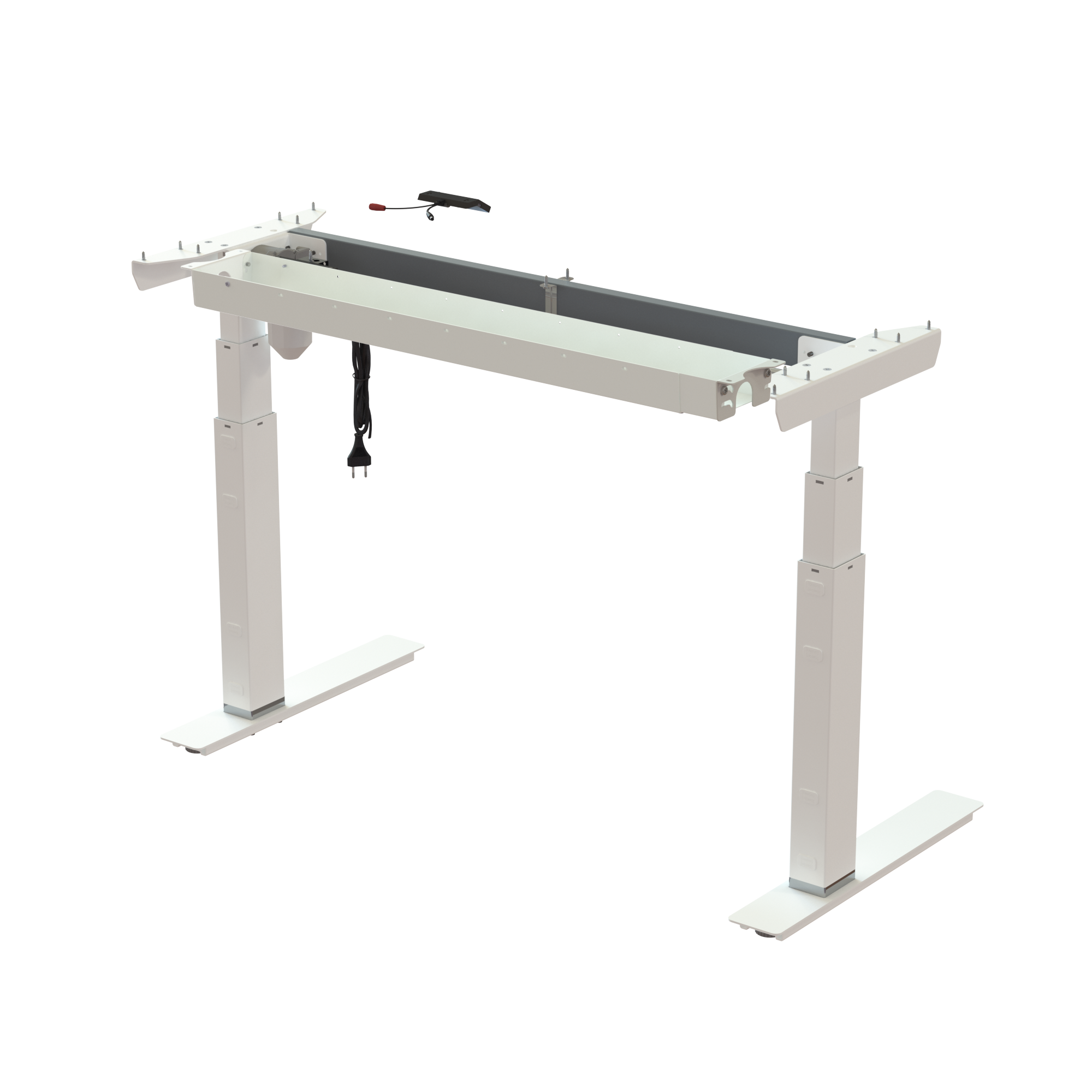 Sit Stand Desk frame | Width 112 cm | White