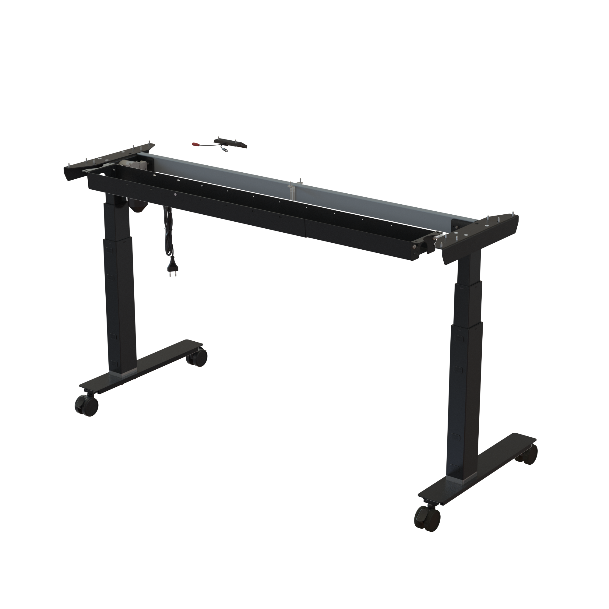 Sit Stand Desk frame | Width 142 cm | Black 