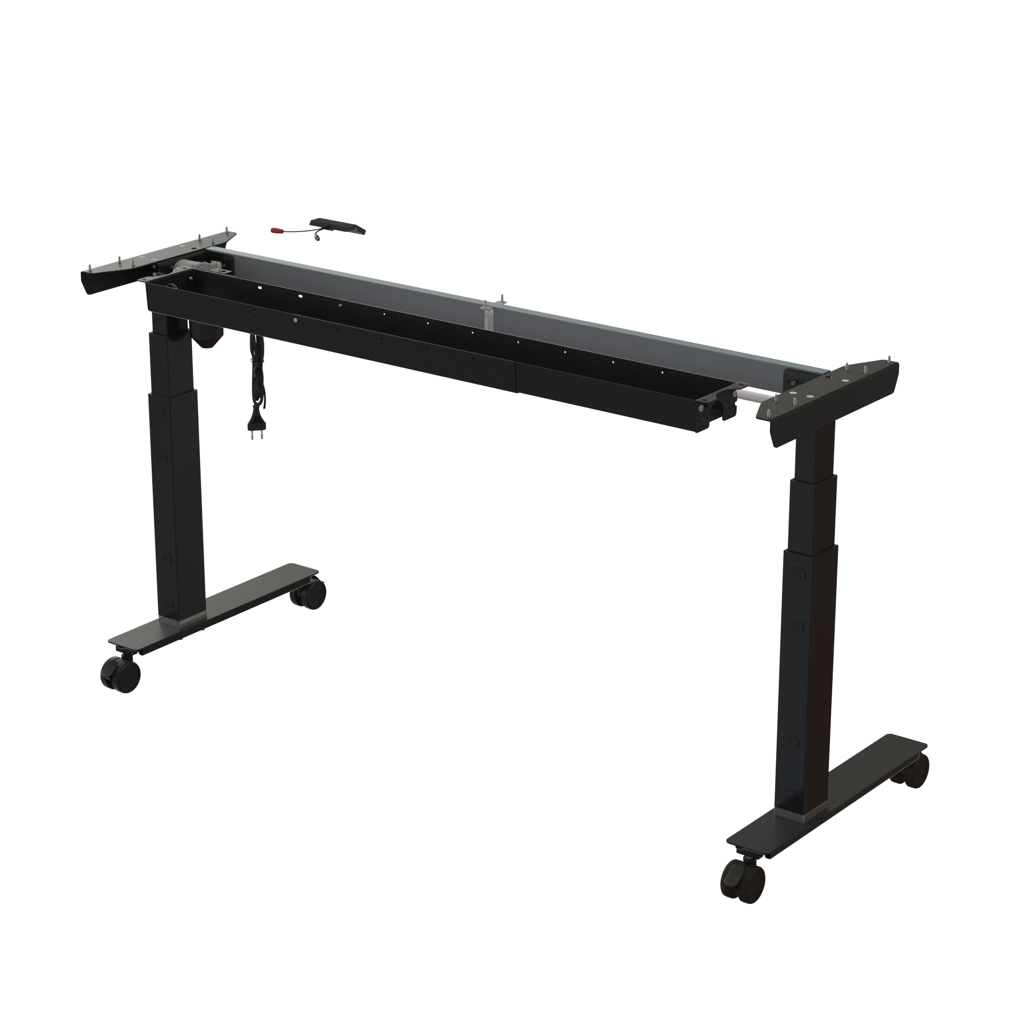 Sit Stand Desk frame | Width 152 cm | Black 