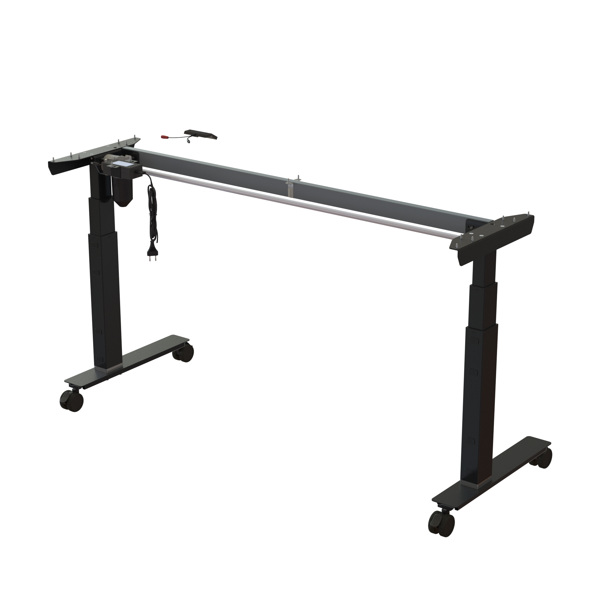 Sit Stand Desk frame | Width 152 cm | Black 