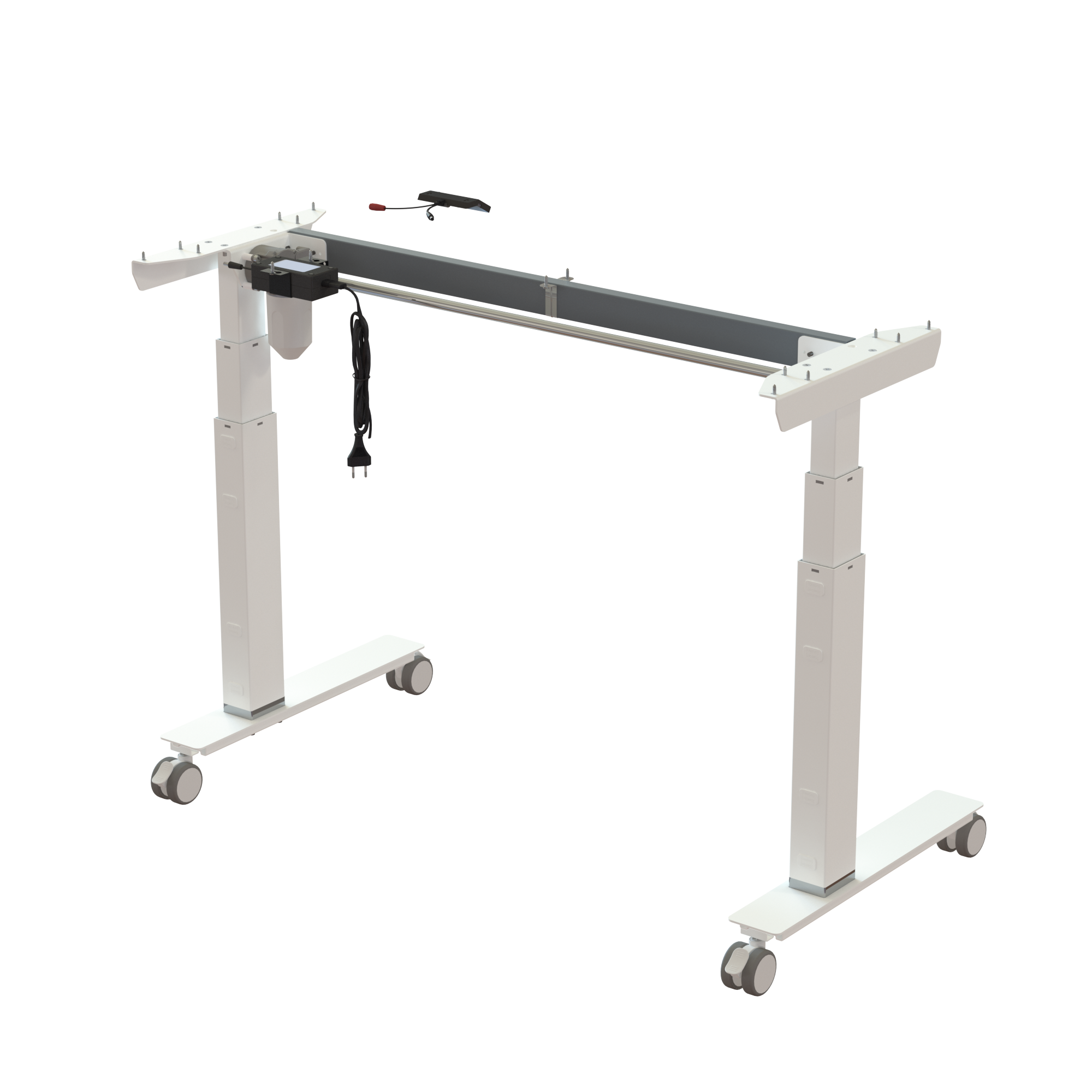 Sit Stand Desk frame | Width 112 cm | White