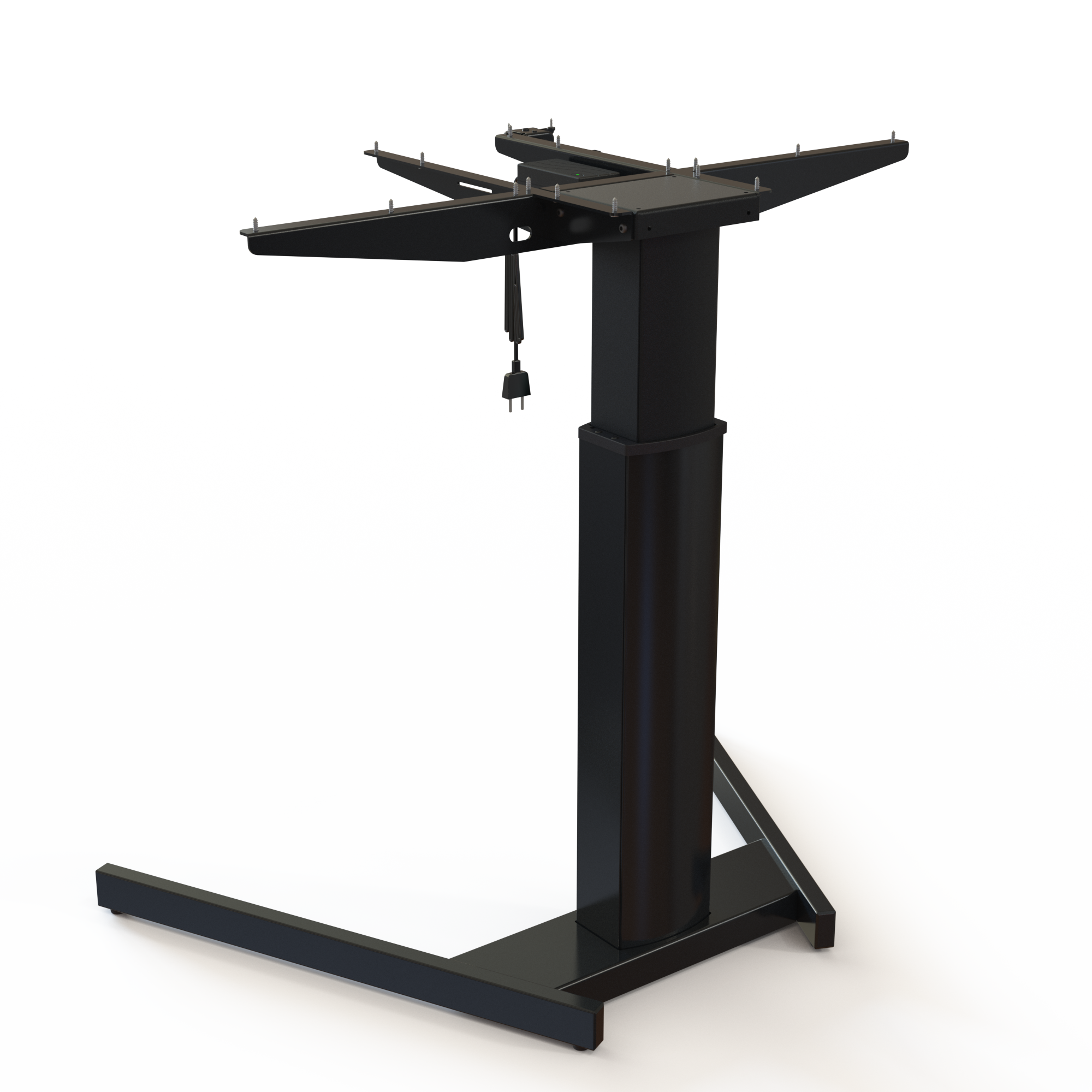 Electric Desk Frame | Width 095 cm | Black 