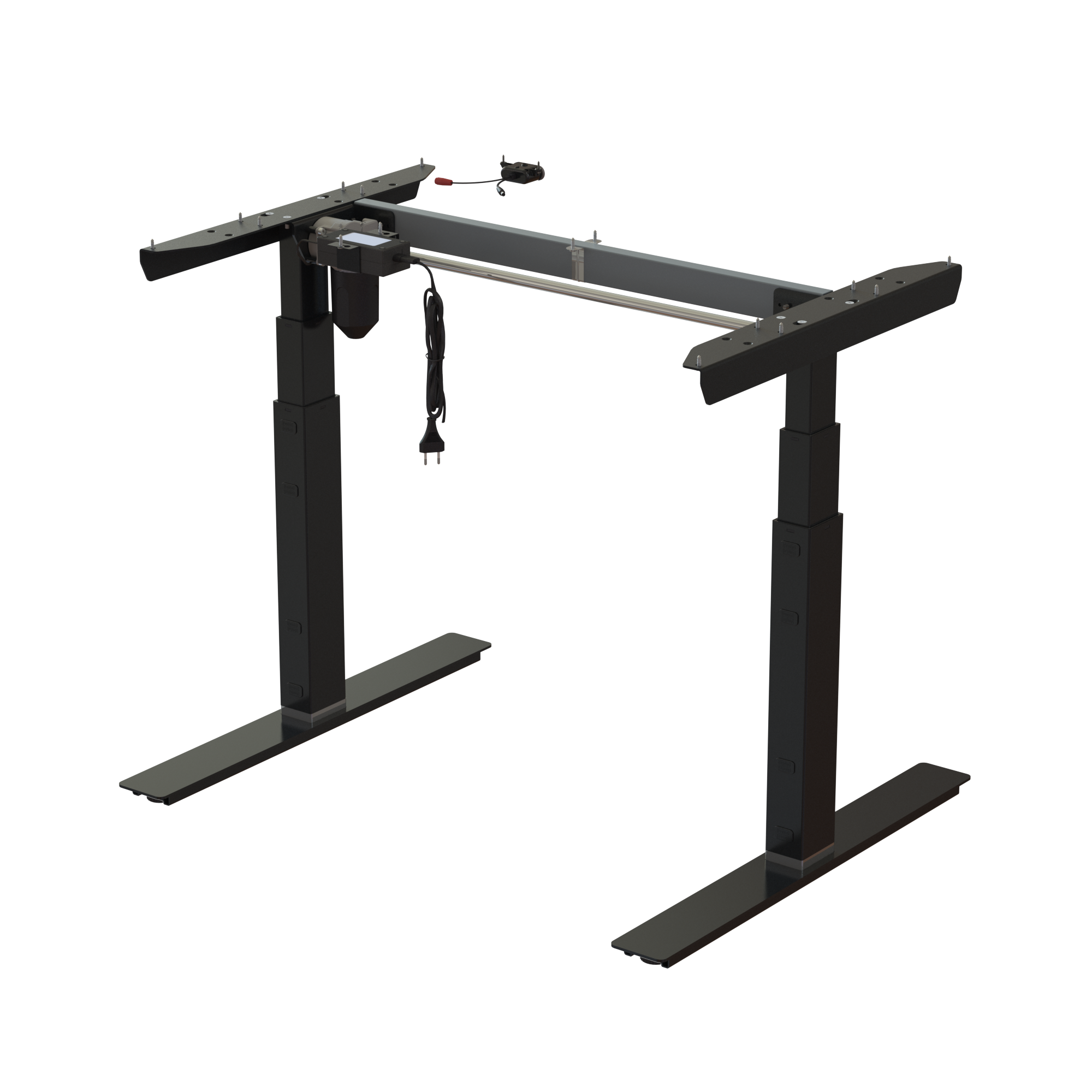 Sit Stand Desk frame | Width 092 cm | Black 