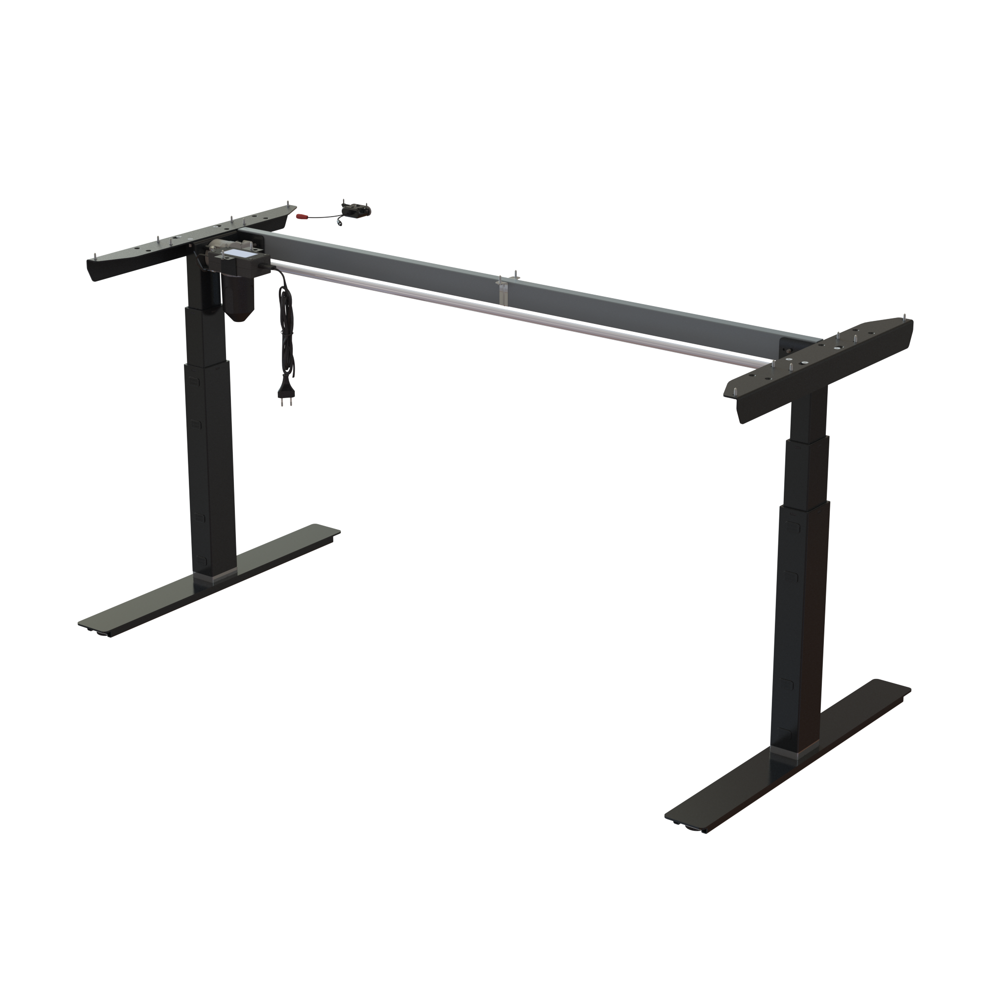 Sit Stand Desk frame | Width 152 cm | Black 