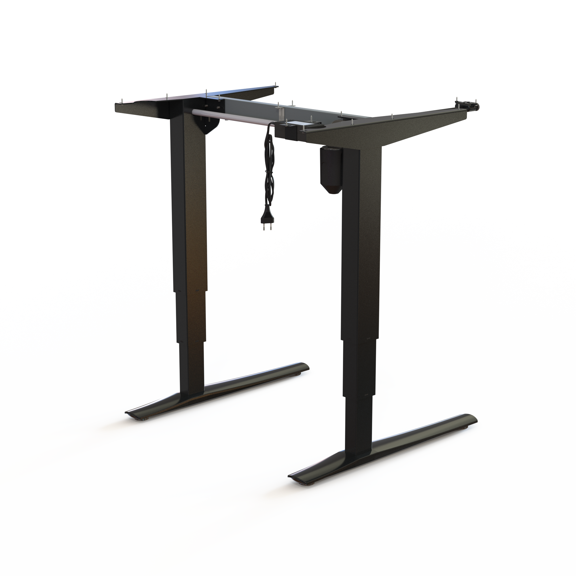 Electric Desk Frame | Width 072 cm | Black 