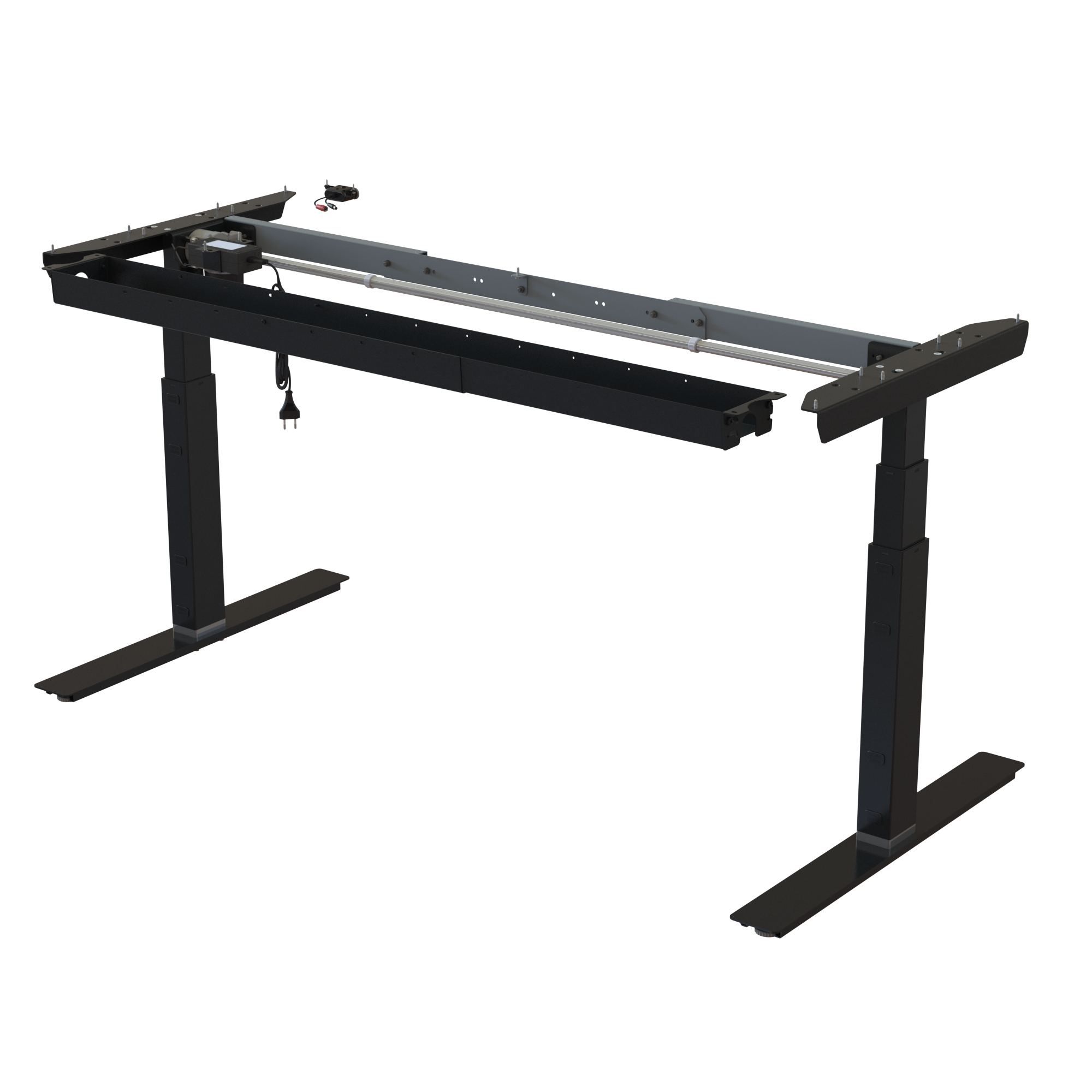 Sit Stand Desk frame | Width 112-152 cm | Black 