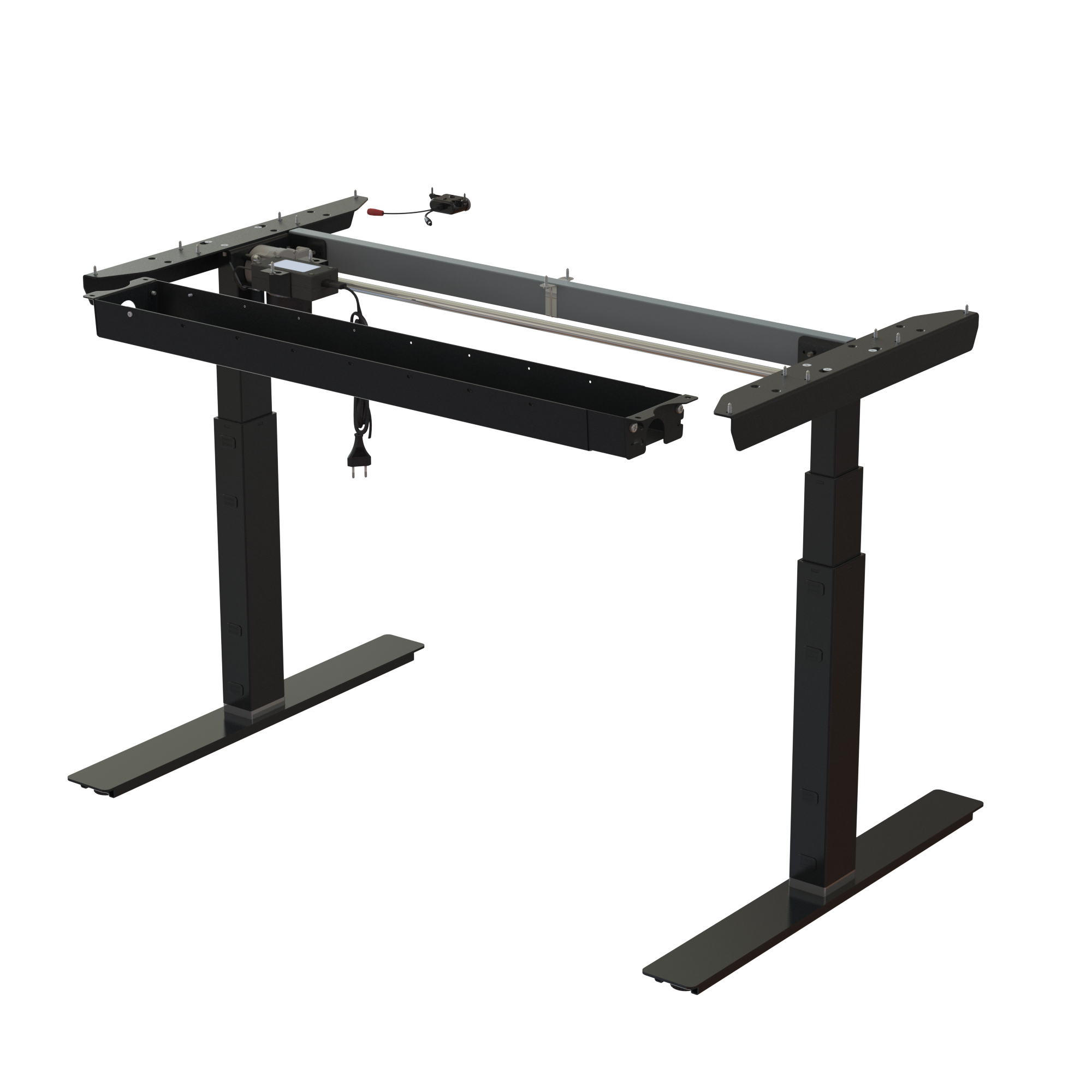 Sit Stand Desk frame | Width 112 cm | Black 