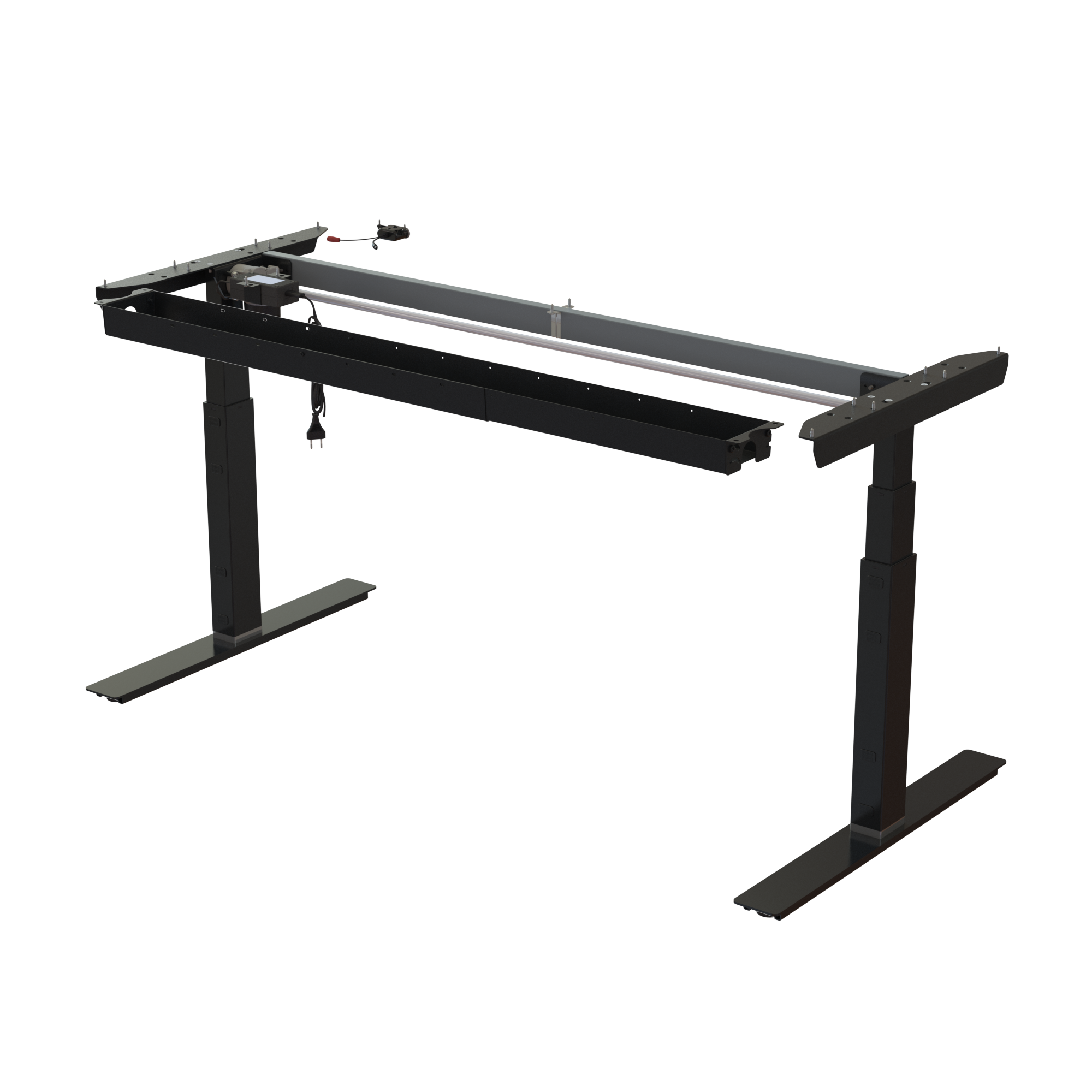Sit Stand Desk frame | Width 152 cm | Black 