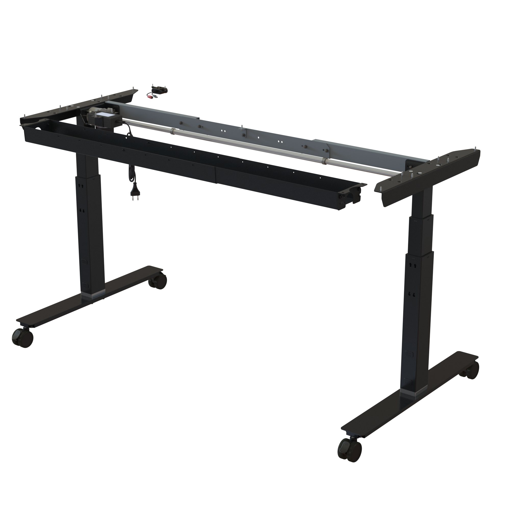 Sit Stand Desk frame | Width 112-152 cm | Black 