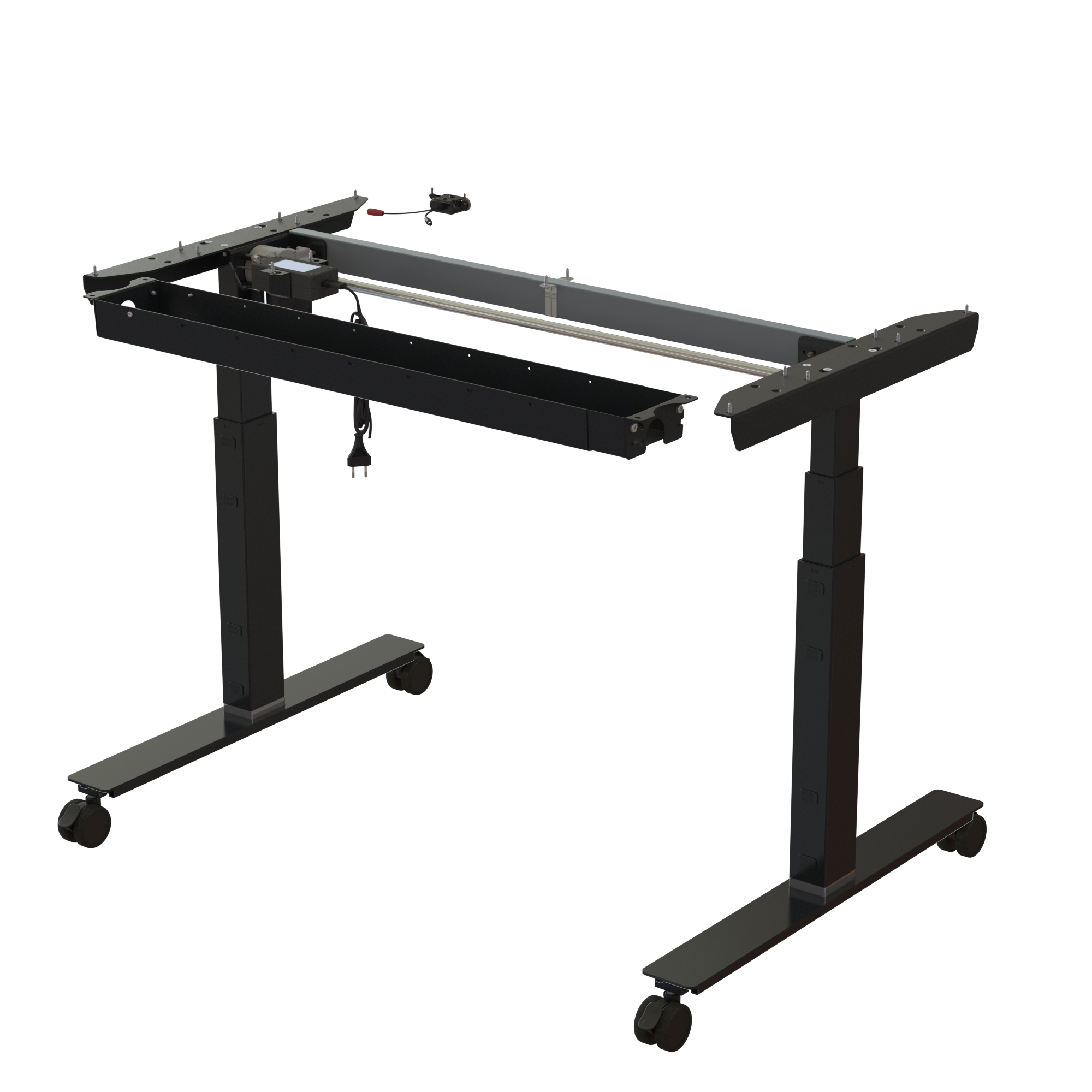 Sit Stand Desk frame | Width 112 cm | Black 