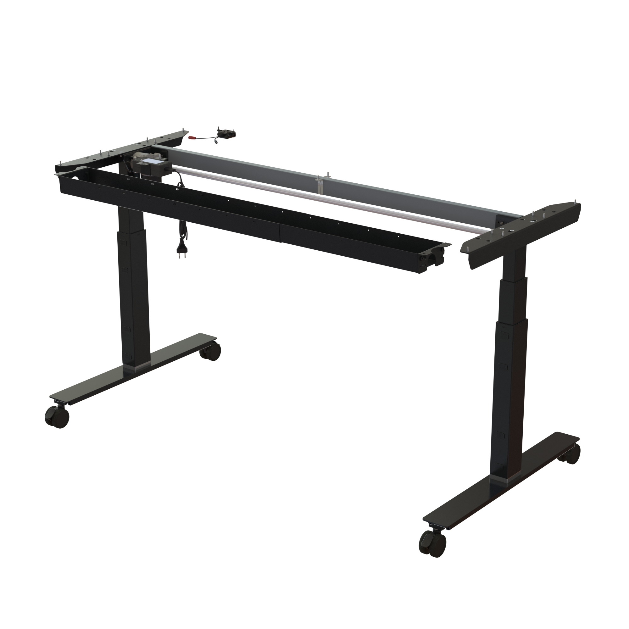 Sit Stand Desk frame | Width 152 cm | Black 