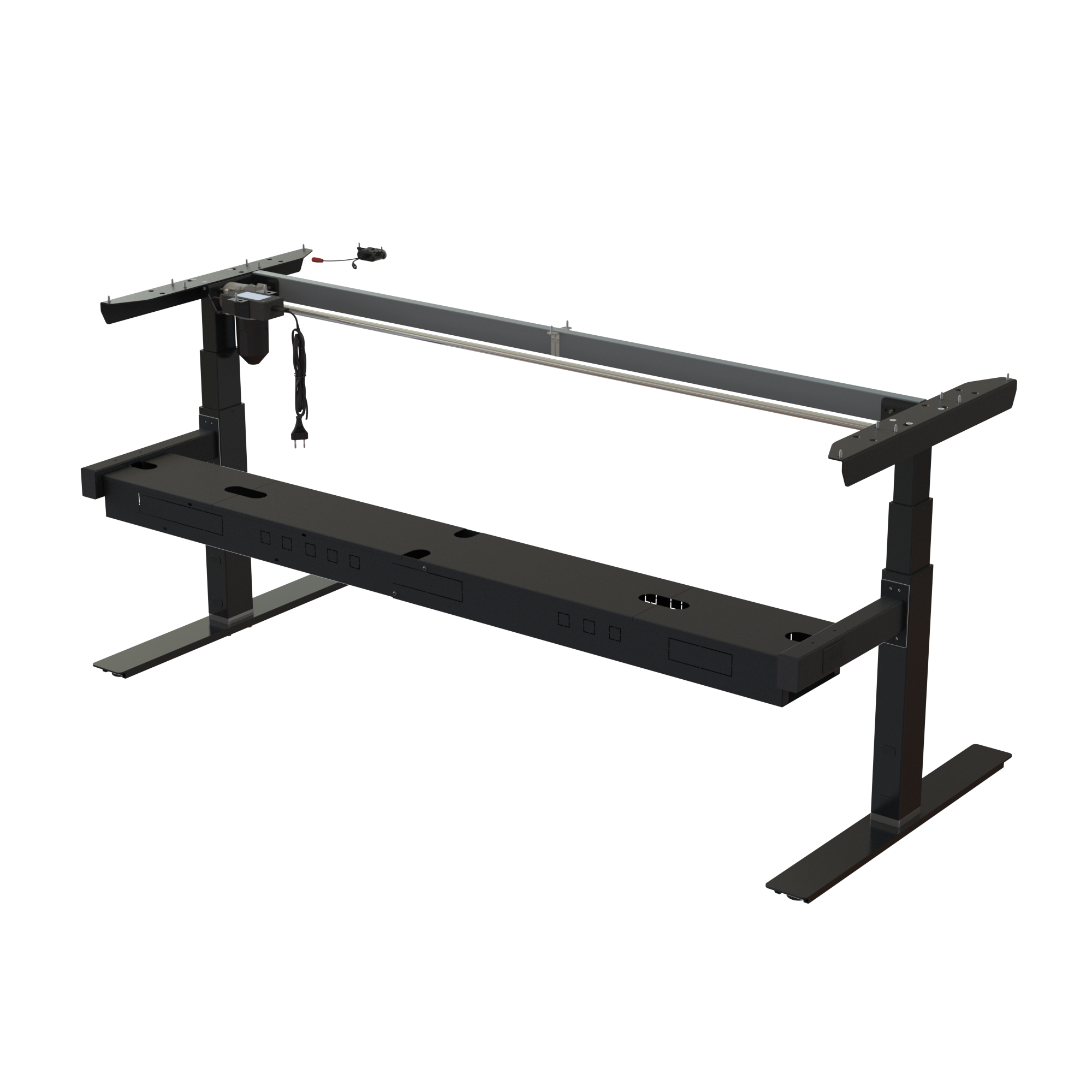 Sit Stand Desk frame | Width 172 cm | Black 