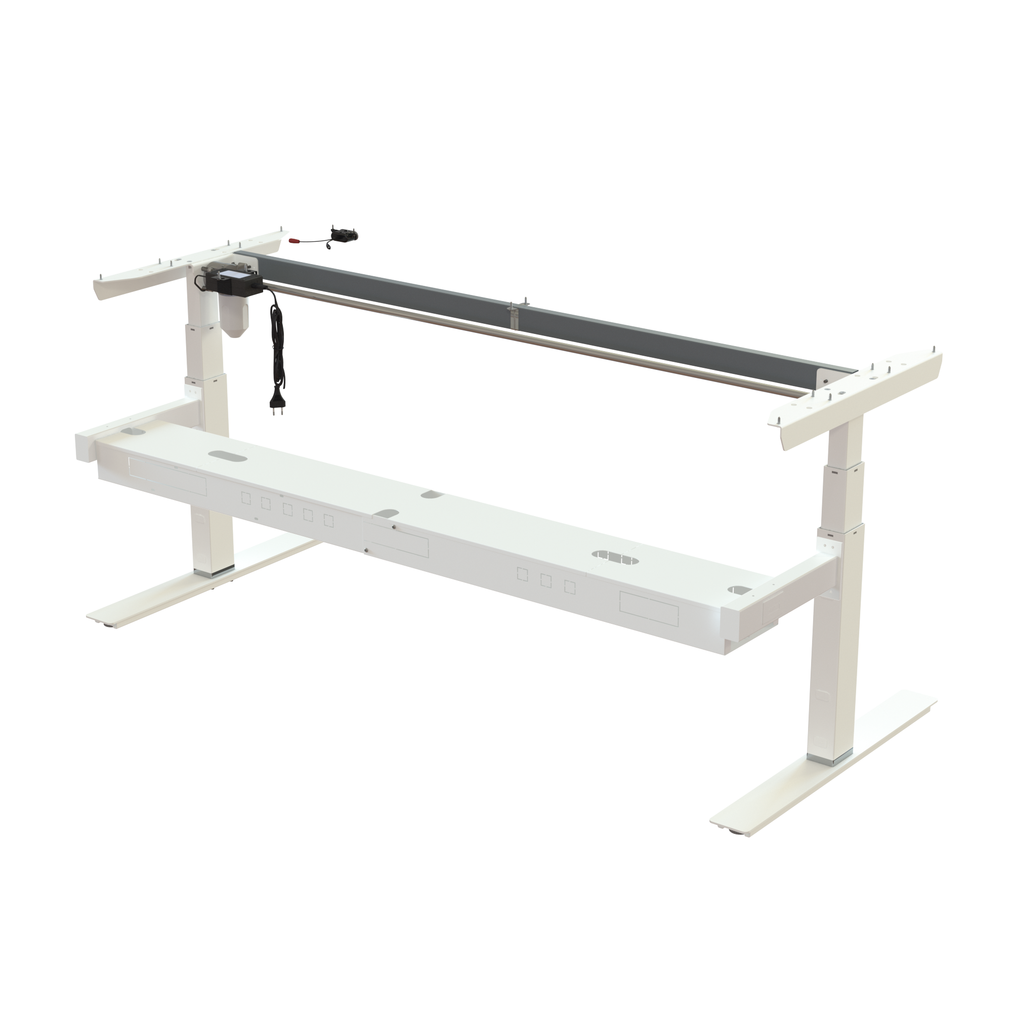 Sit Stand Desk frame | Width 172 cm | White