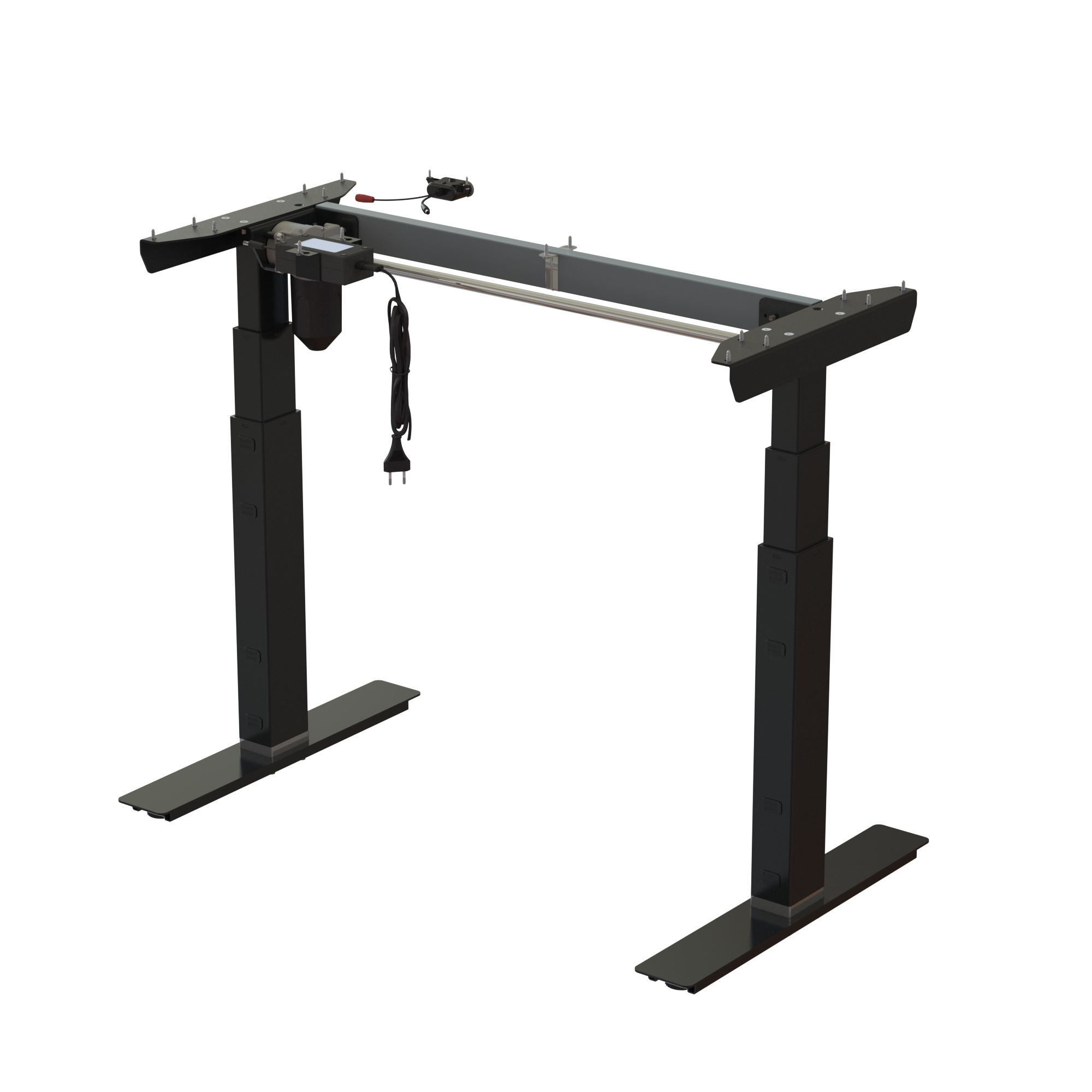 Sit Stand Desk frame | Width 092 cm | Black 