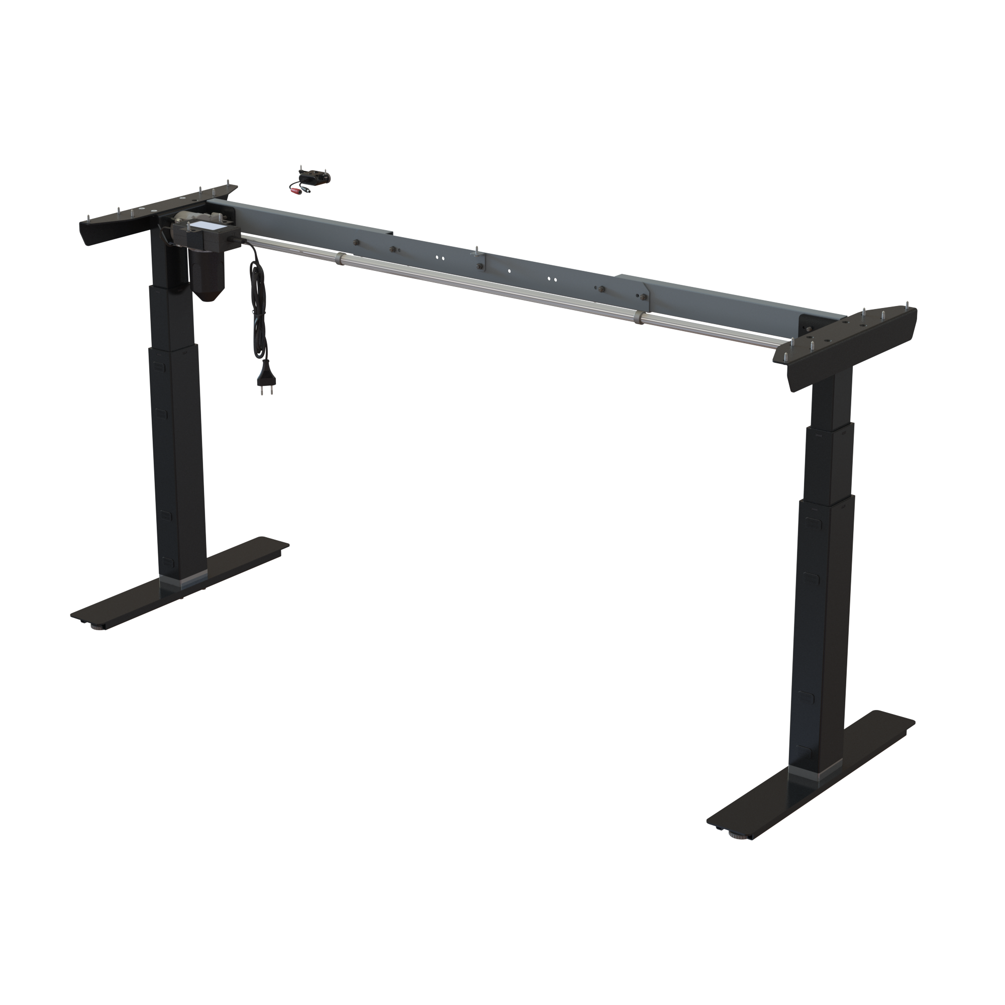 Sit Stand Desk frame | Width 112-152 cm | Black 